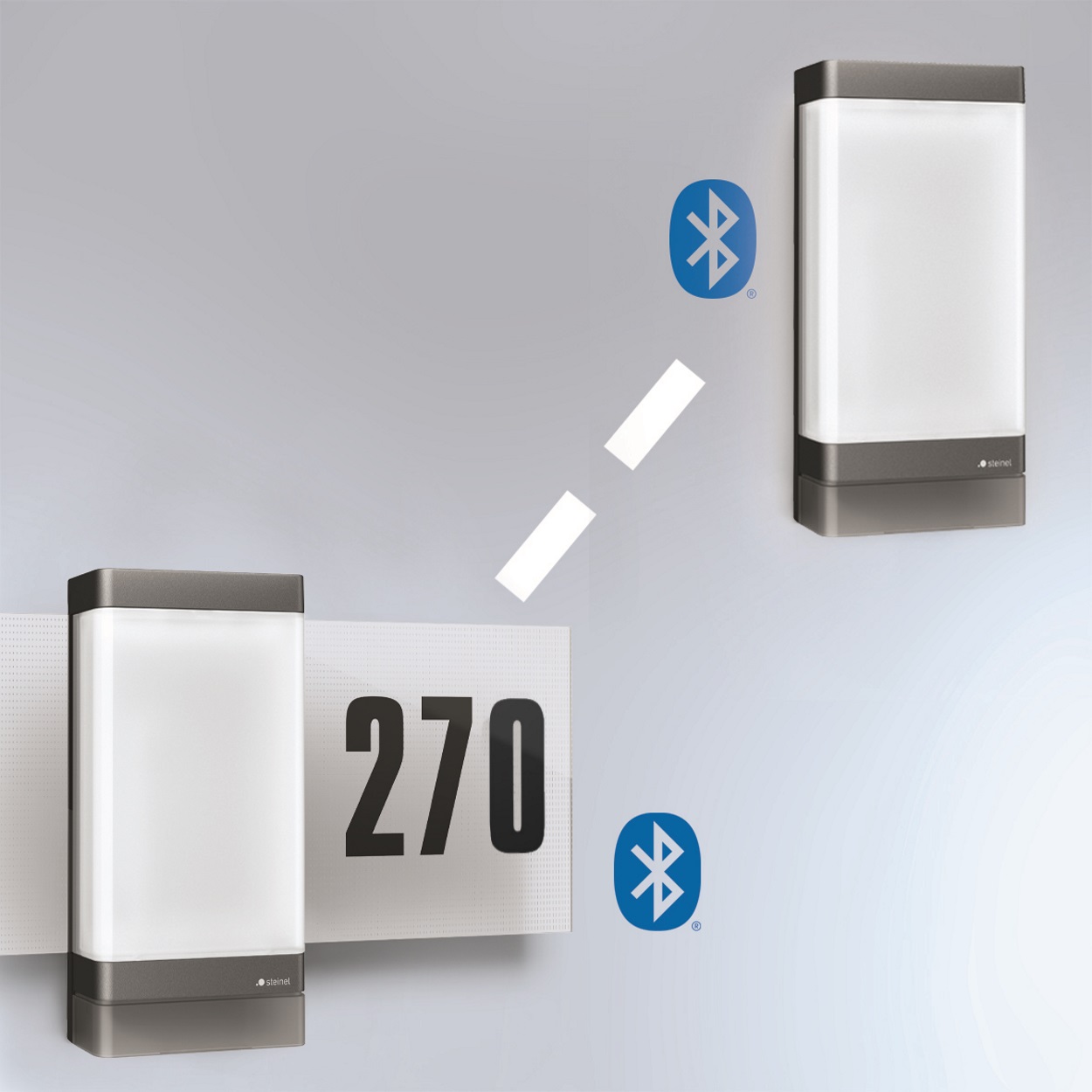 Mise en réseau et réglage possibles via Bluetooth