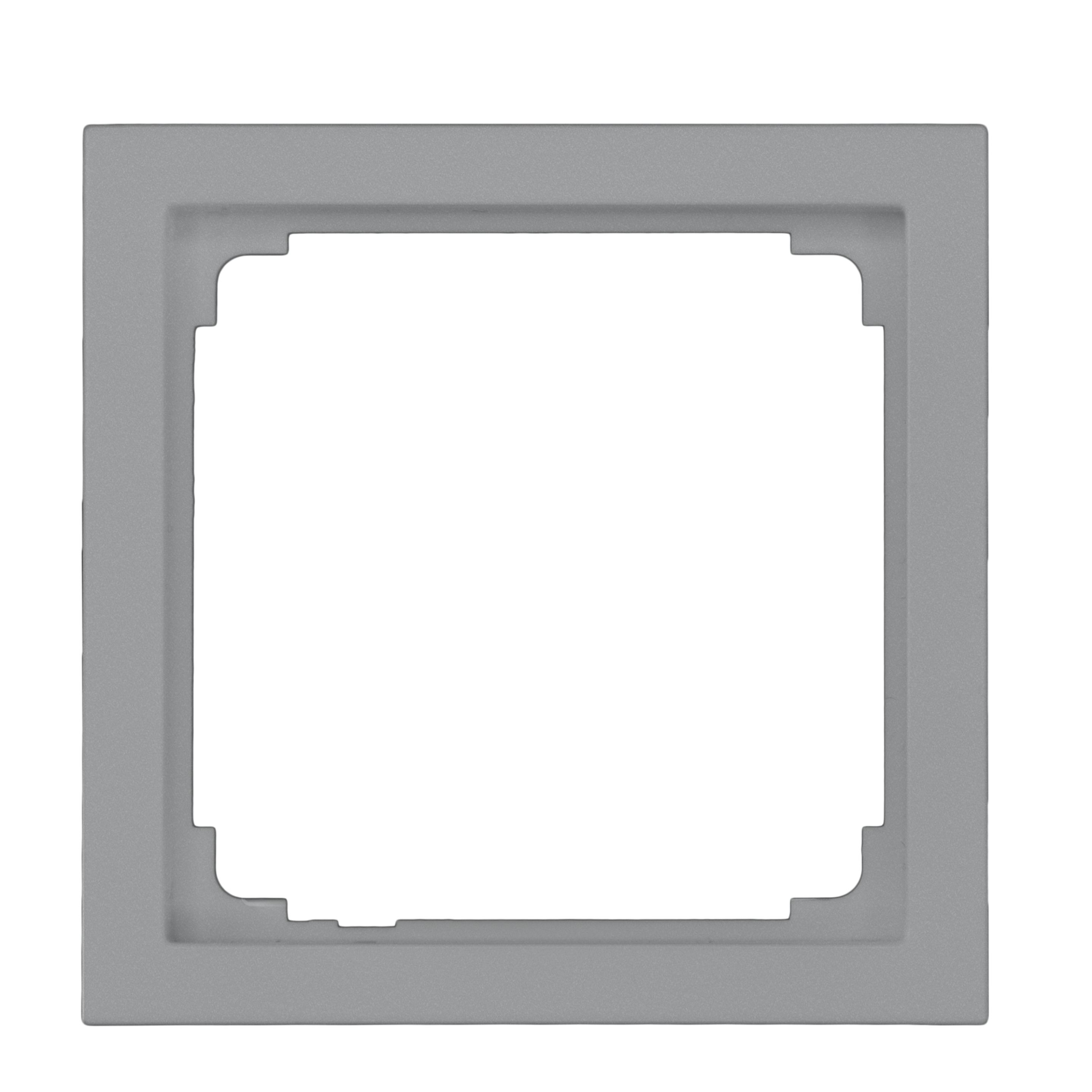 Nevalux Adapter surround for IR 180 / HF 180 Busch-Jaeger - silver