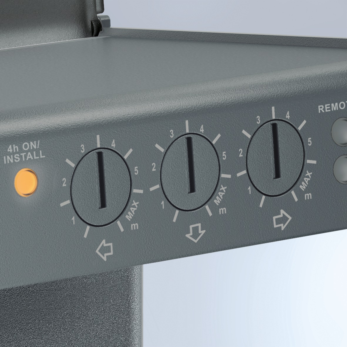 Nevalux iHF 3D KNX - anthracite