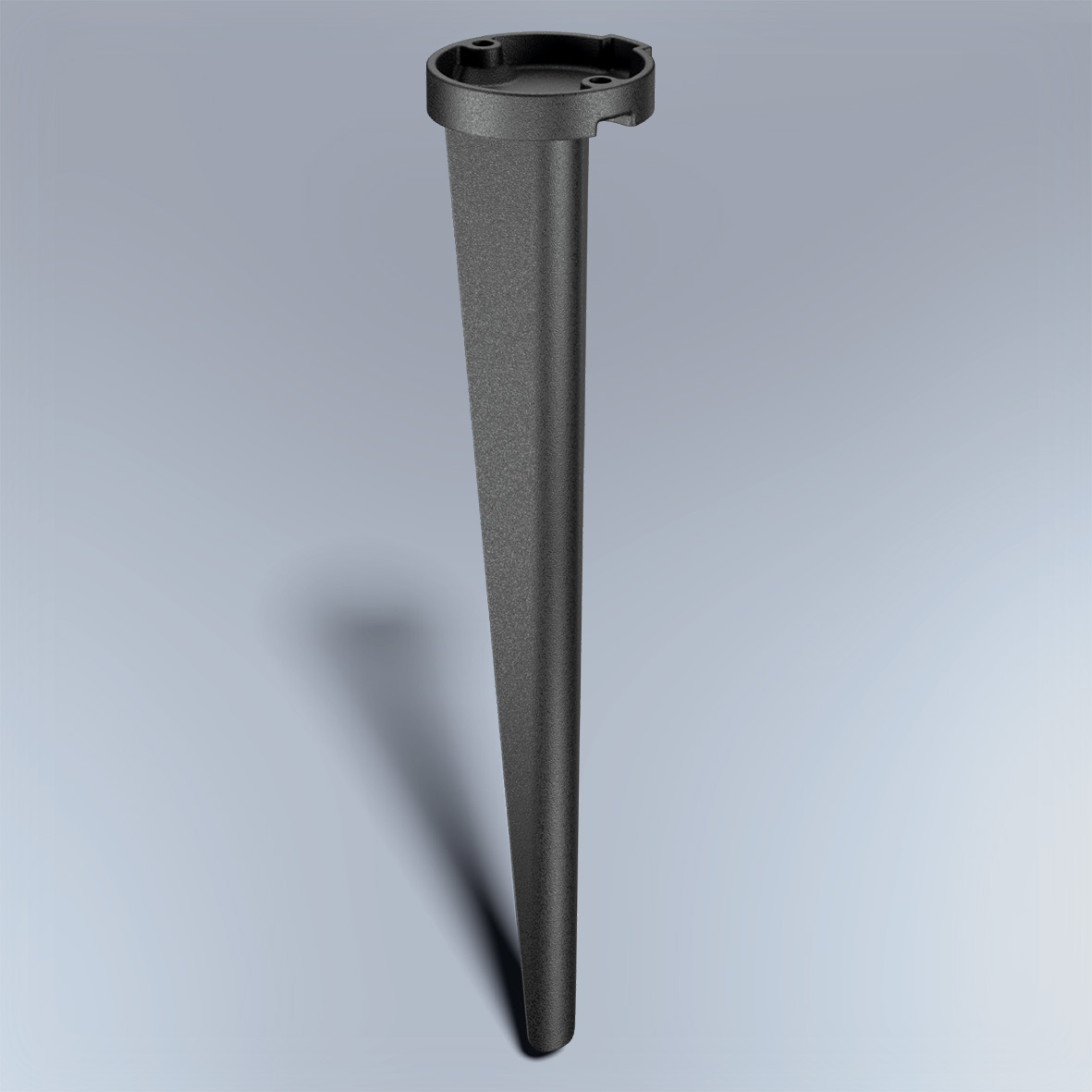 Aluminium ground spike (optionally available)