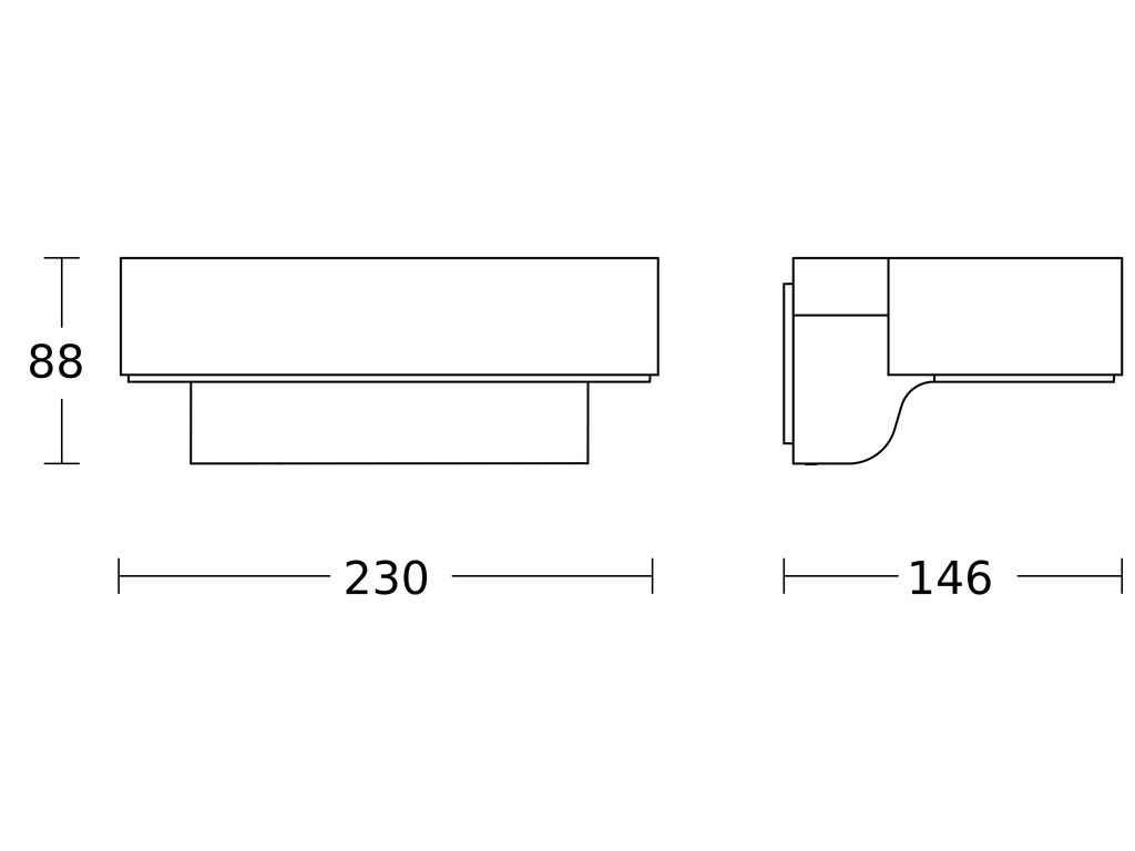 Nevalux L 800 S anthrazit