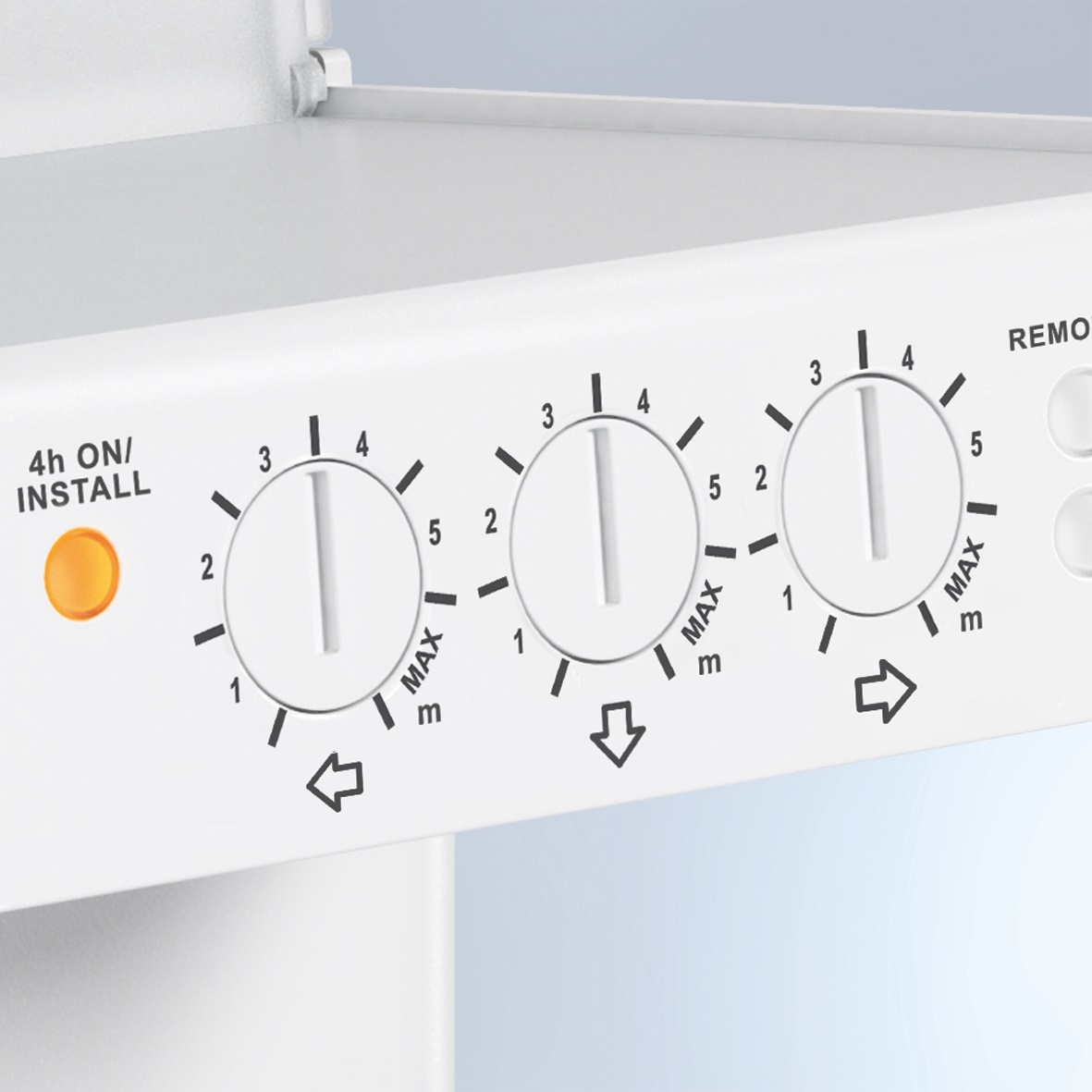 Nevalux iHF 3D KNX - white