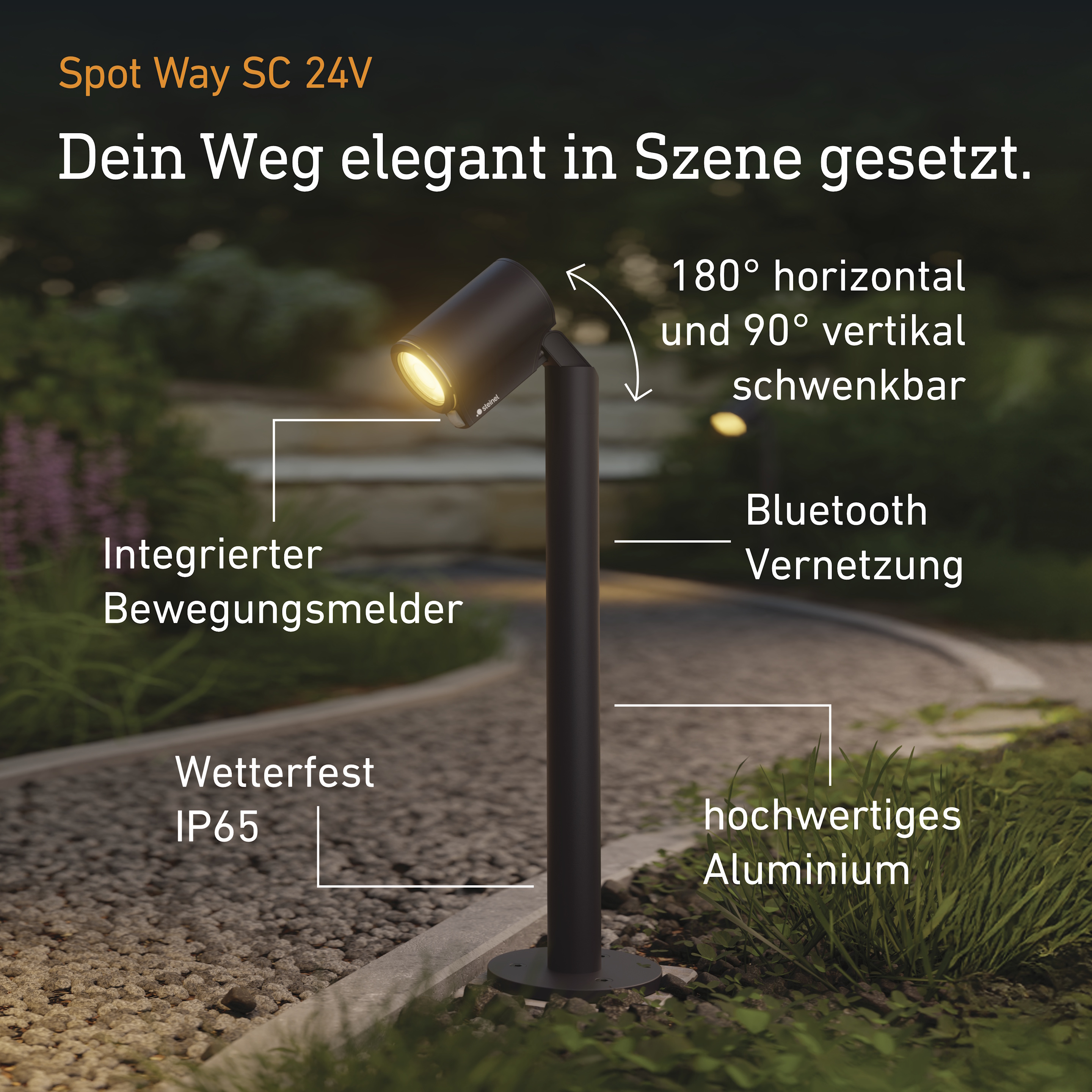 Sensor detection range