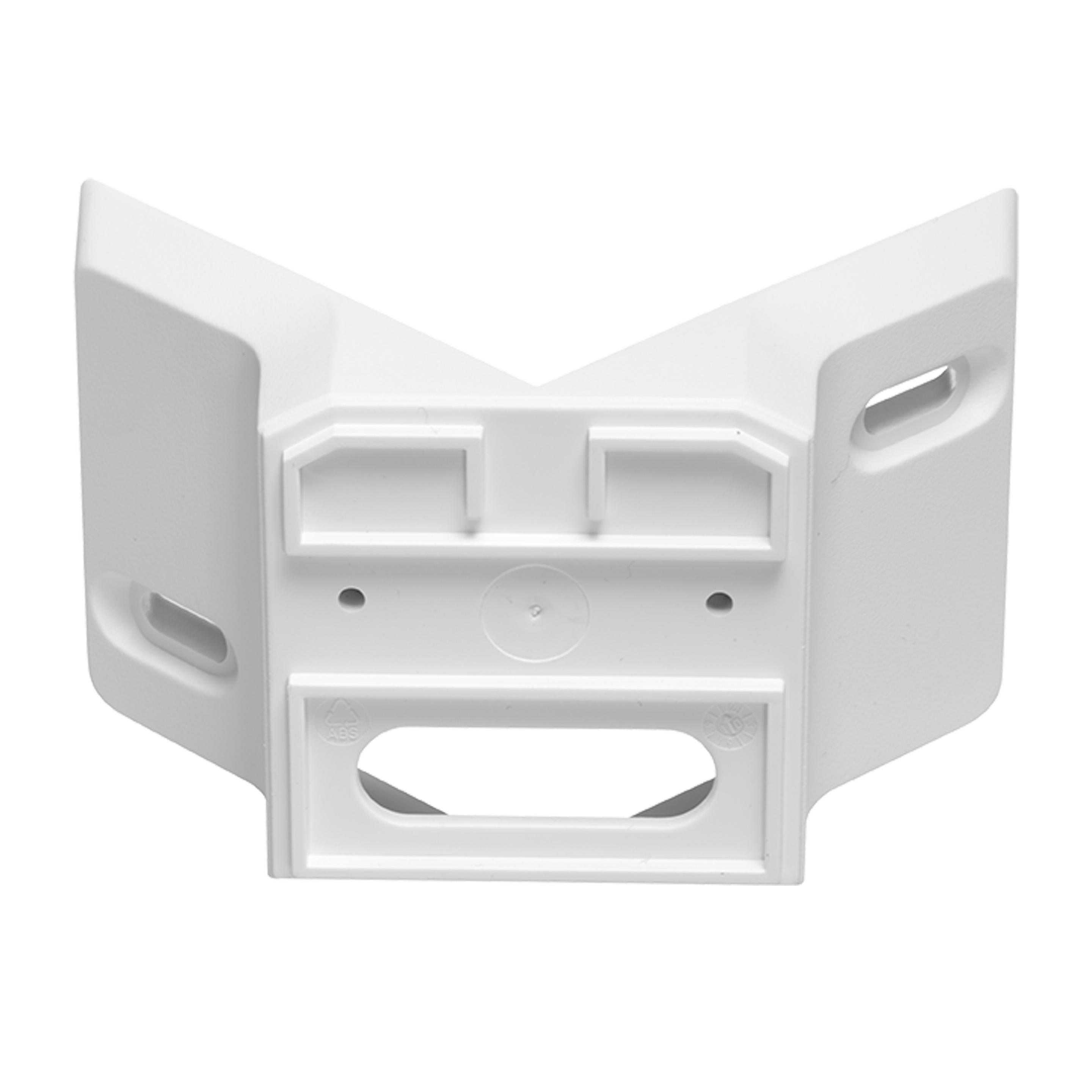 Nevalux Eckwandhalter 01 weiss