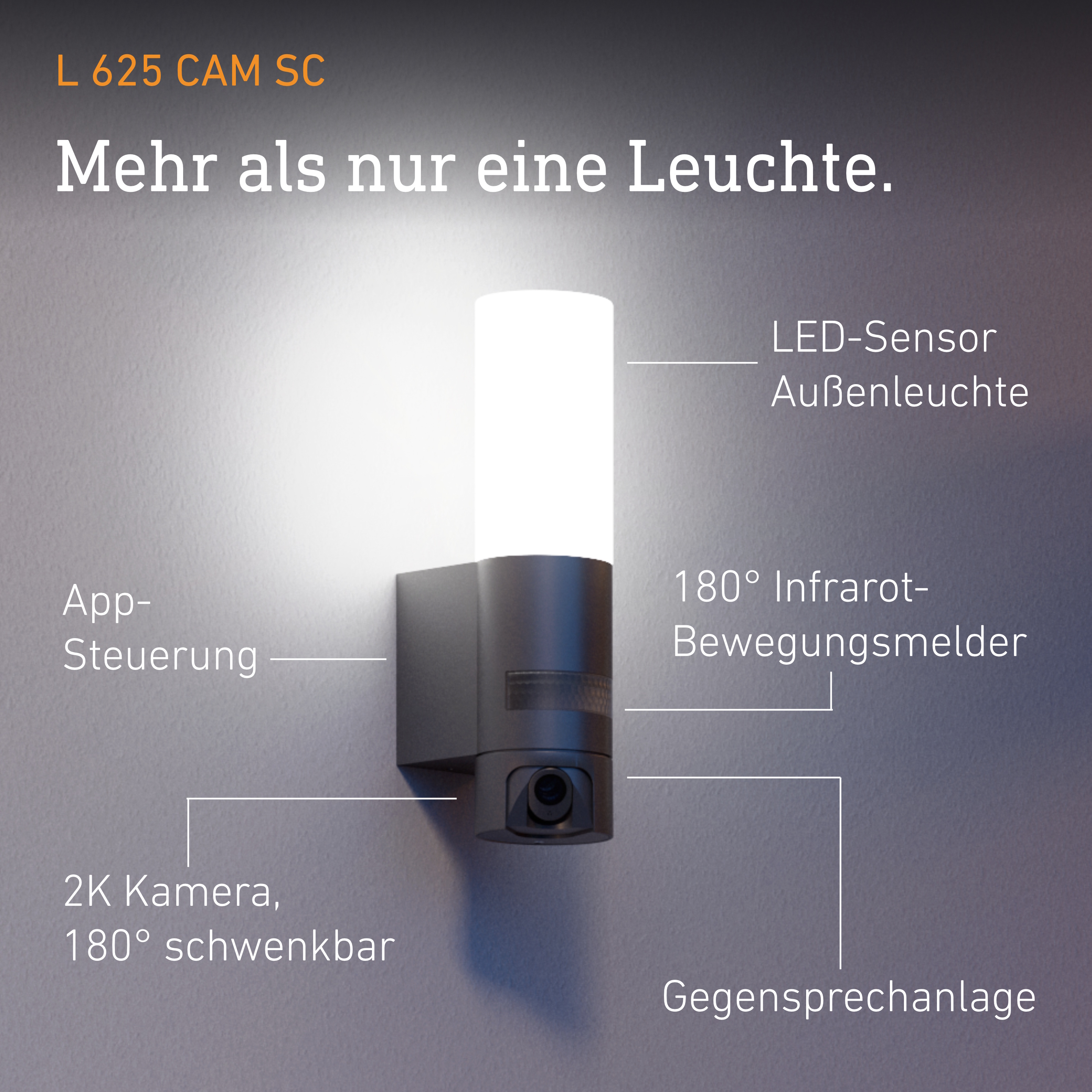 Steinel L 625 CAM SC antracite