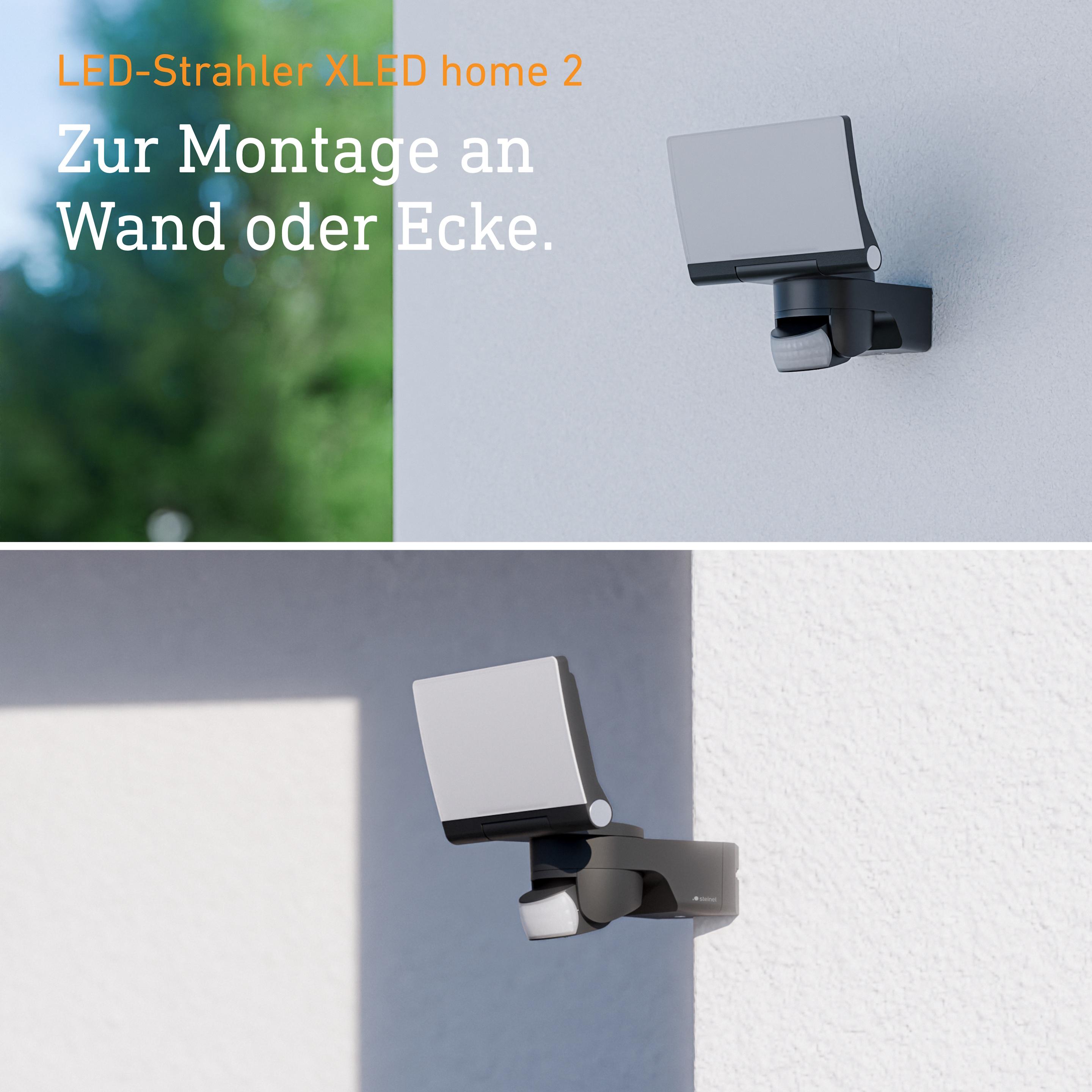 Steinel XLED home 2 S schwarz