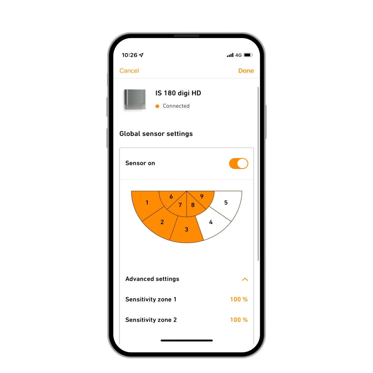 Utilizzabile tramite app
