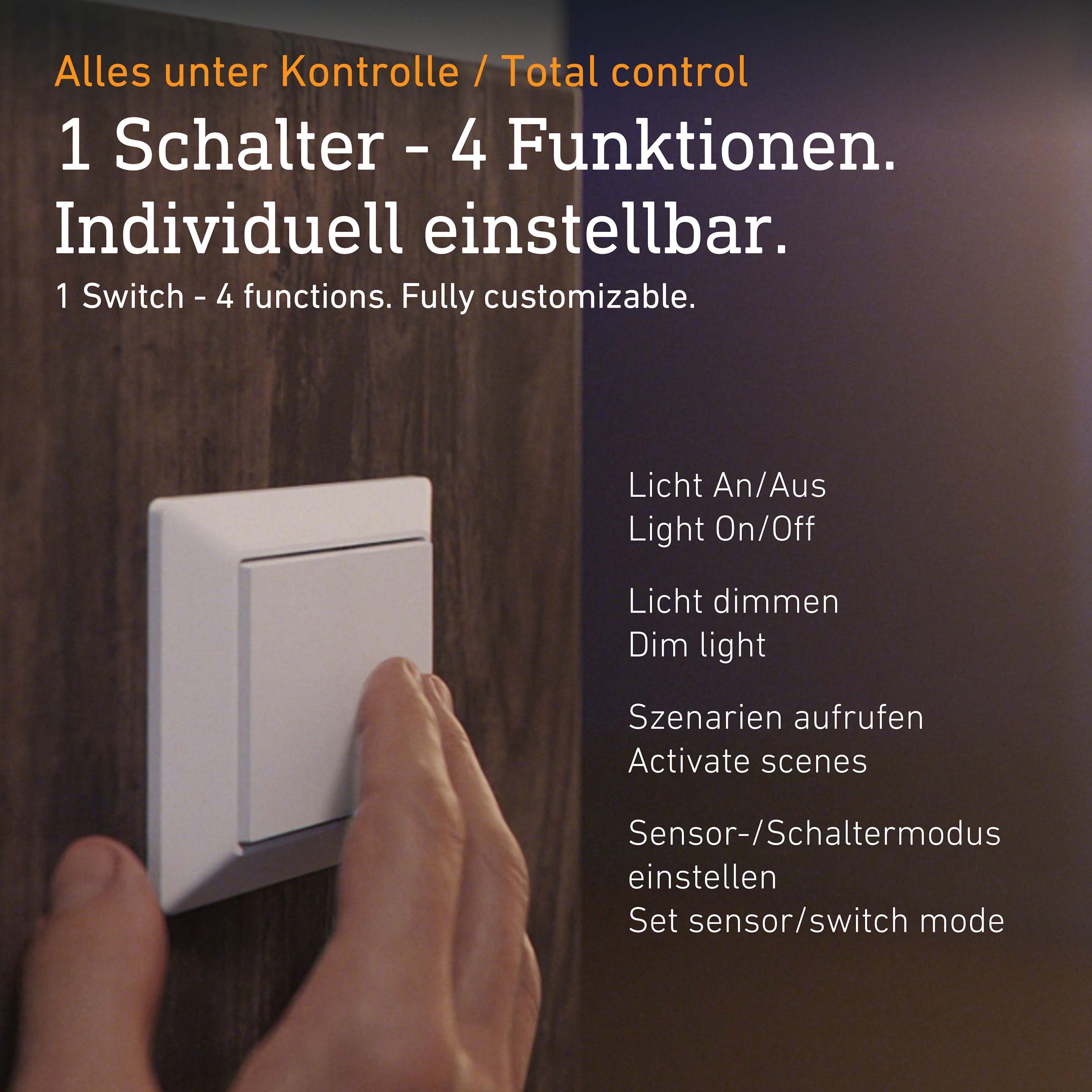 Steinel Wireless pushbutton TapDuo C