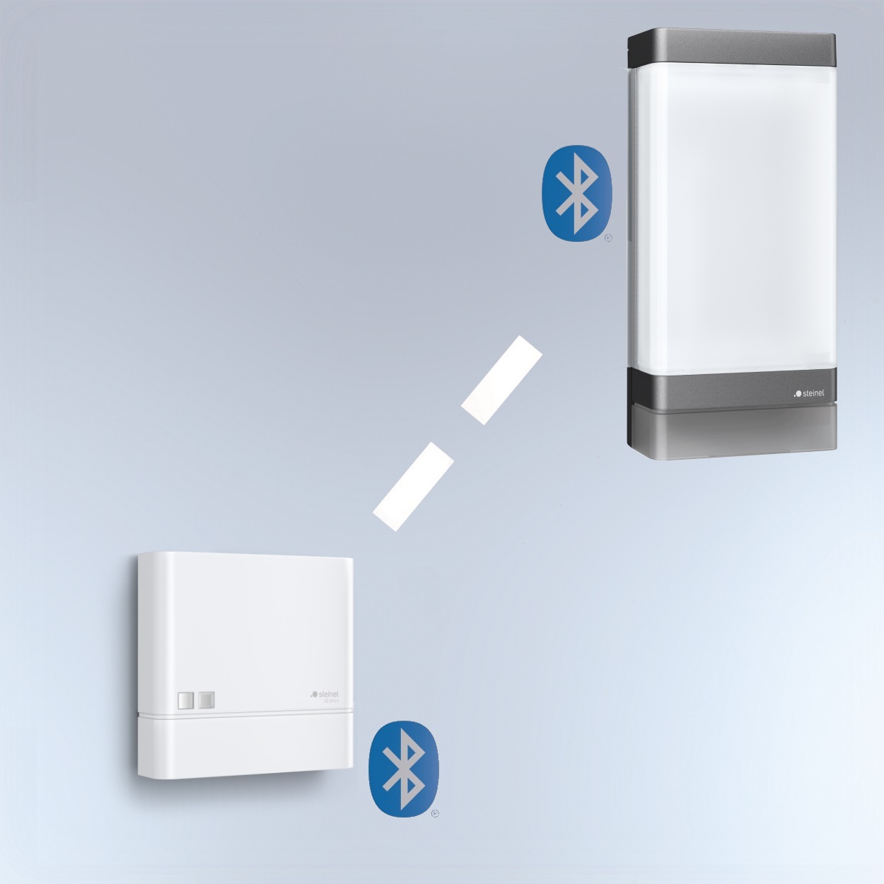 Interconnectable and adjustable via Bluetooth