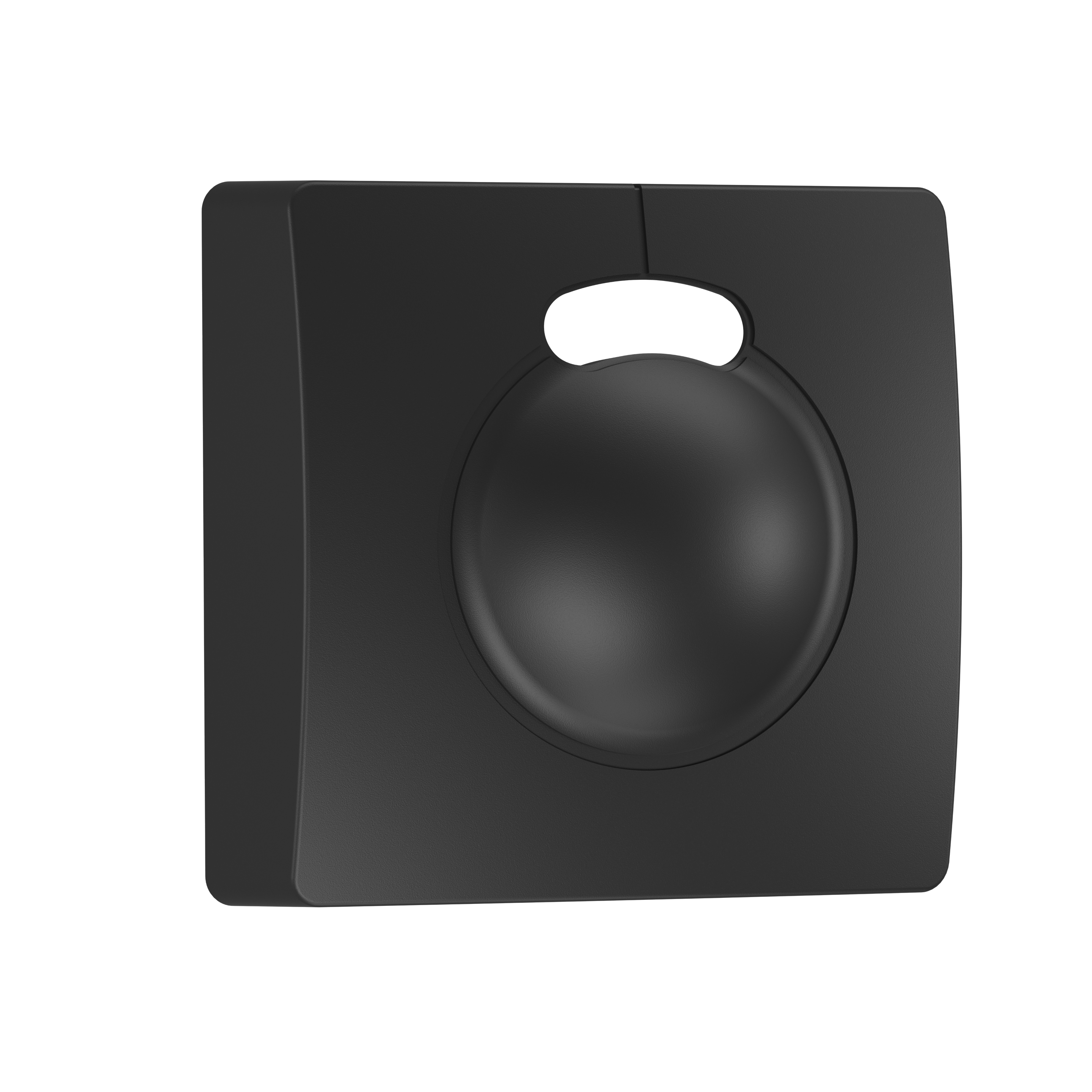 Nevalux Schwarze Blende für den HF 3360 Aufputz eckig