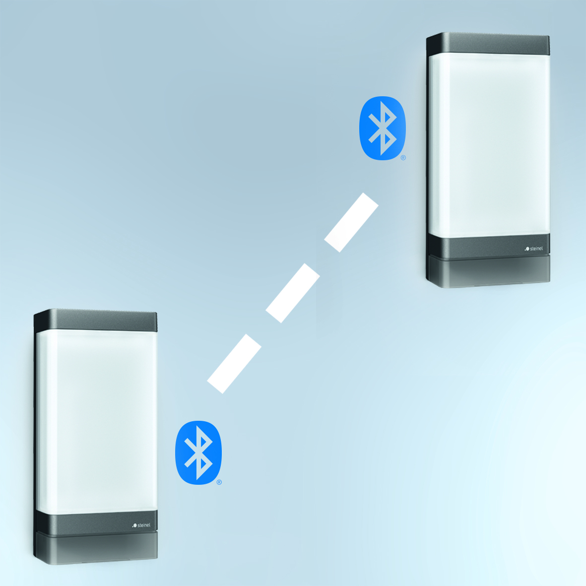 Mise en réseau et réglage possibles via Bluetooth