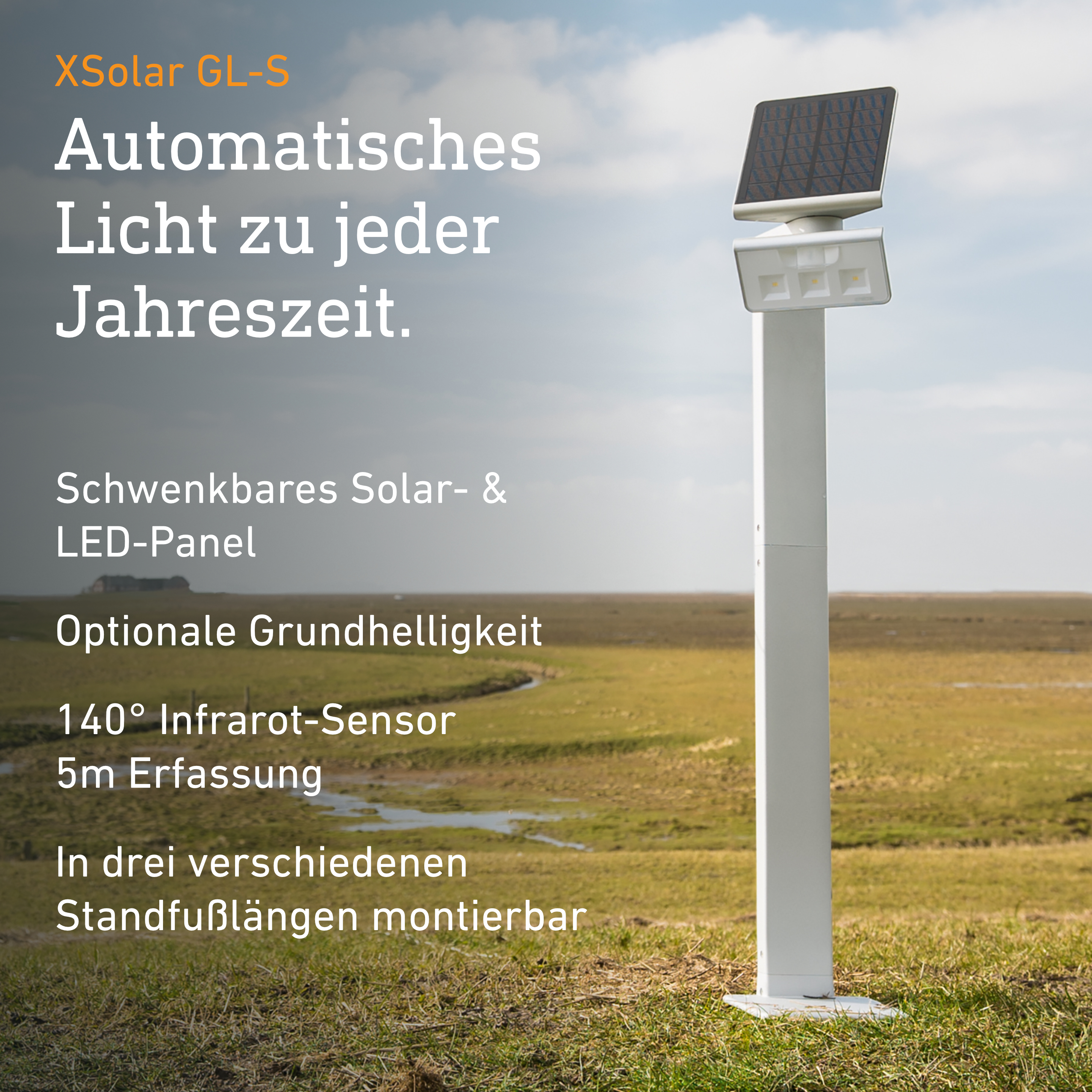 Steinel XSolar GL-S silber