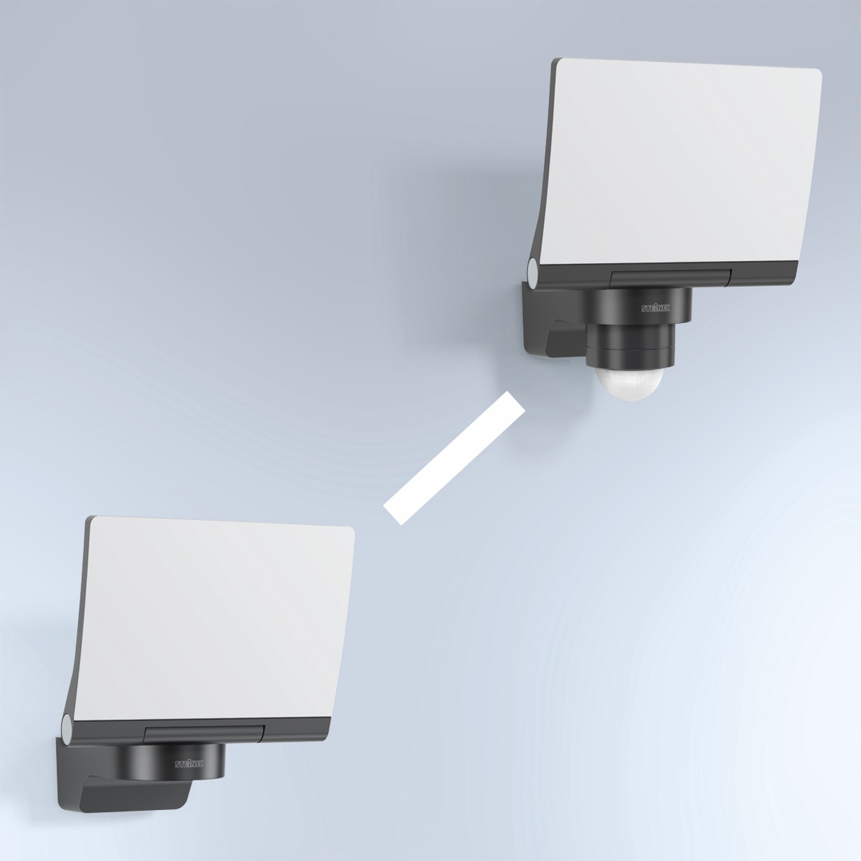 Interconnectable by cable (maximum of 10 units)