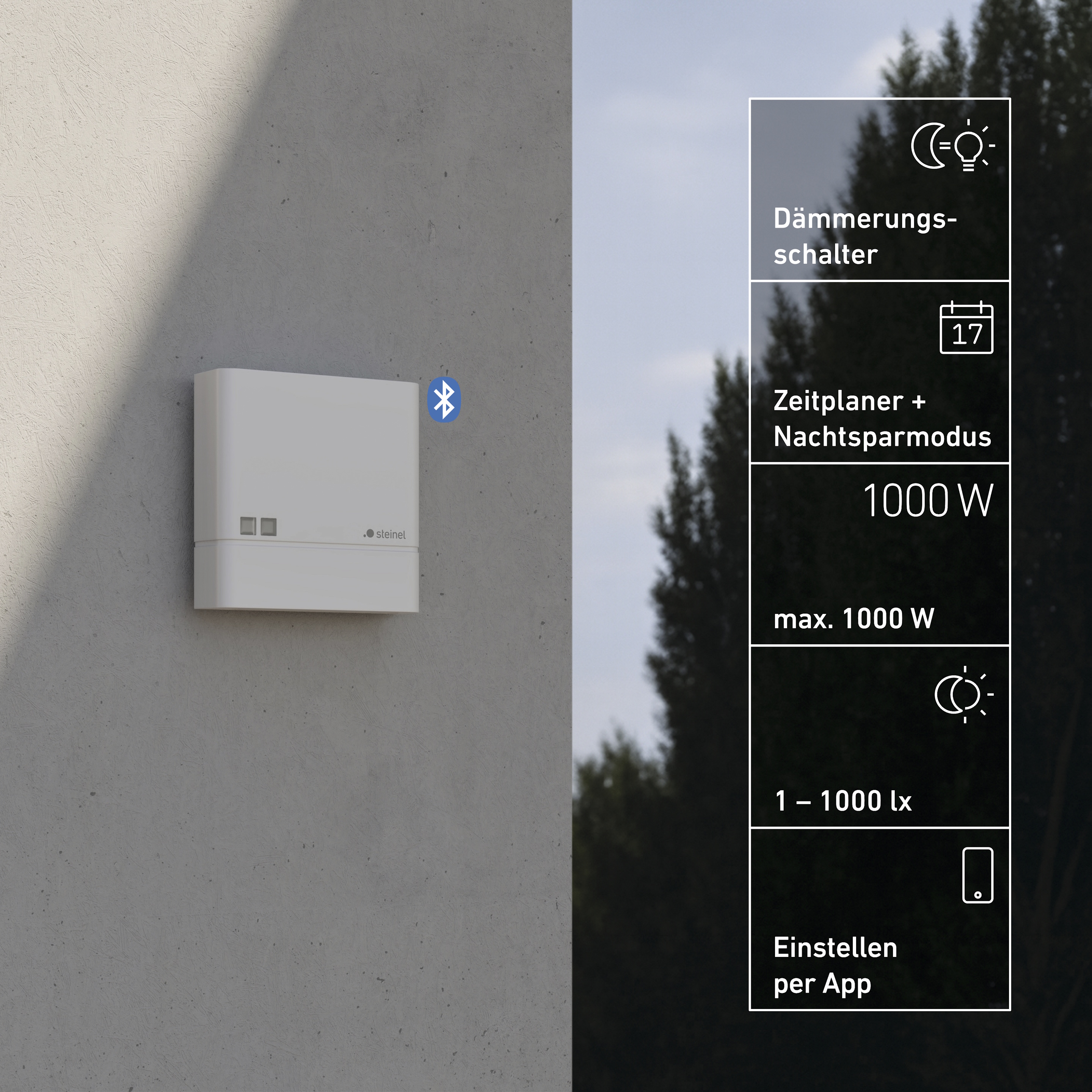 Steinel NightmatIQ Plus weiss