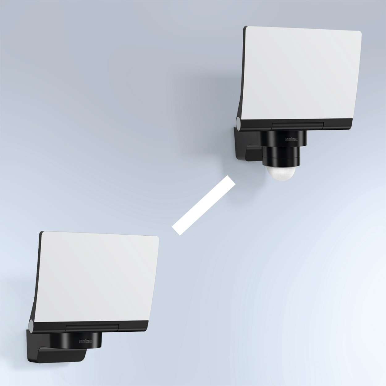 Interconnectable by cable (maximum of 10 units)