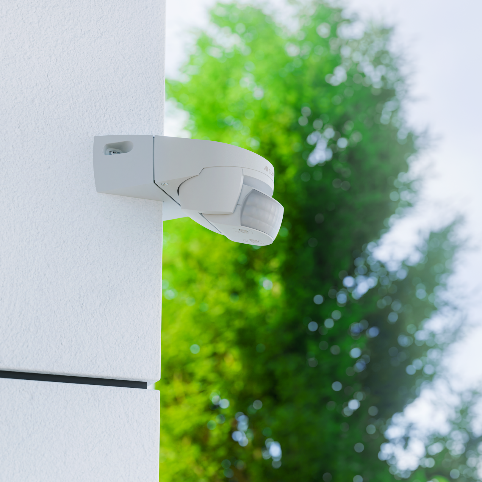 Steinel Corner wall mount 07 white