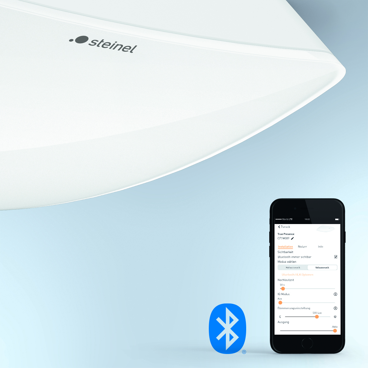 Collegabile in rete e regolabile tramite Bluetooth
