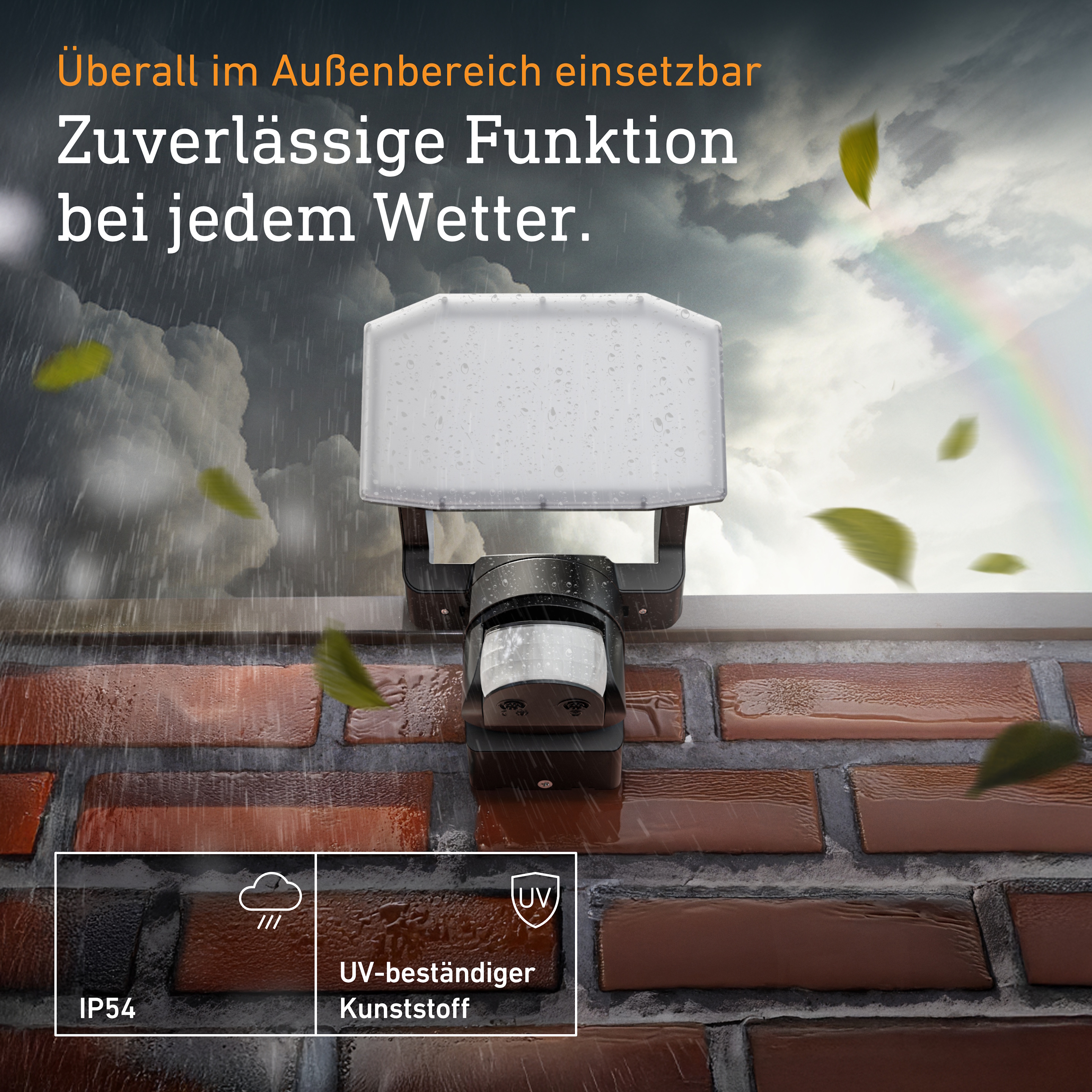 Steinel XLED Protect S mit Bewegungsmelder - anthrazit