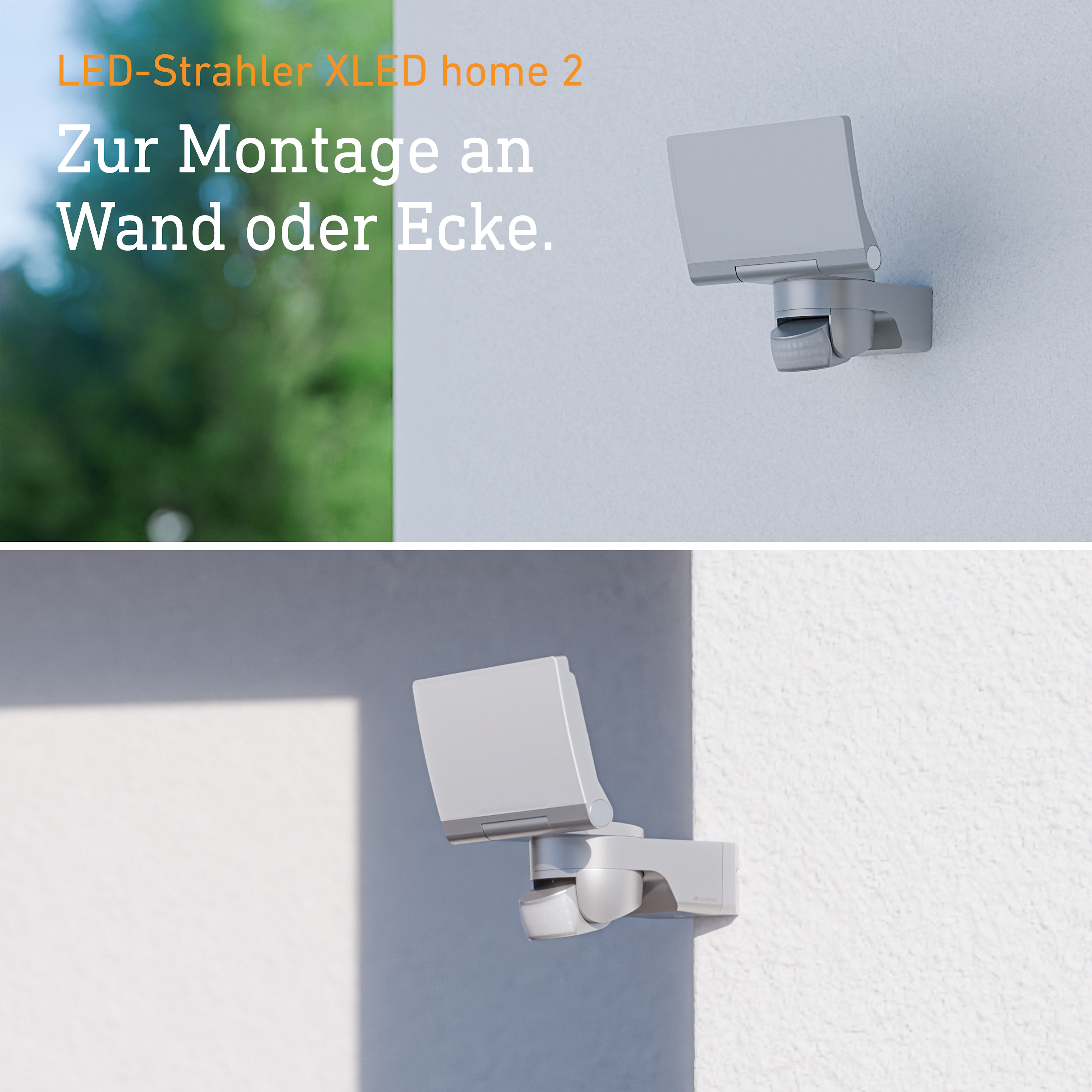 Steinel XLED home 2 S argento