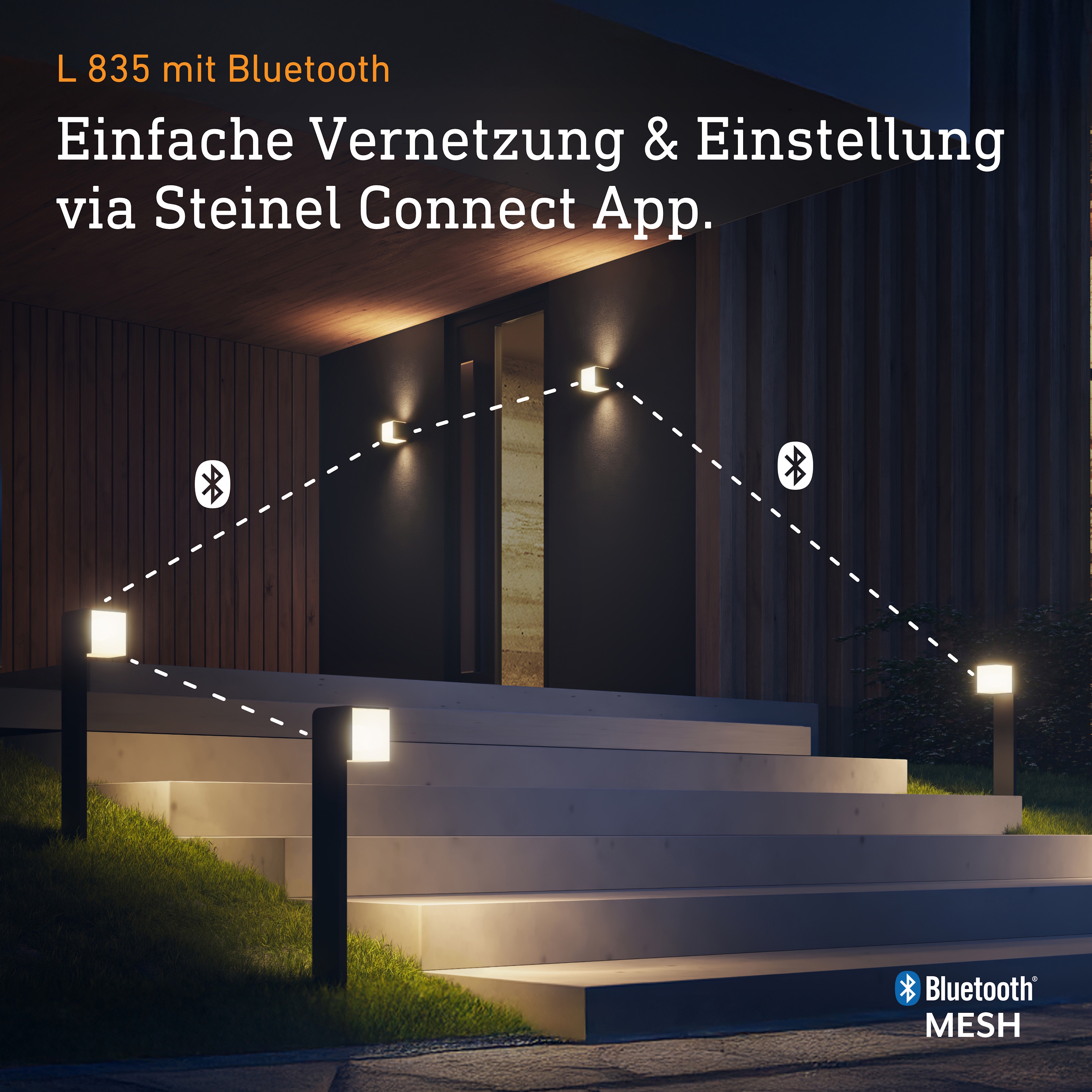 Steinel L 835 C  ohne Bewegungsmelder, mit Bluetooth