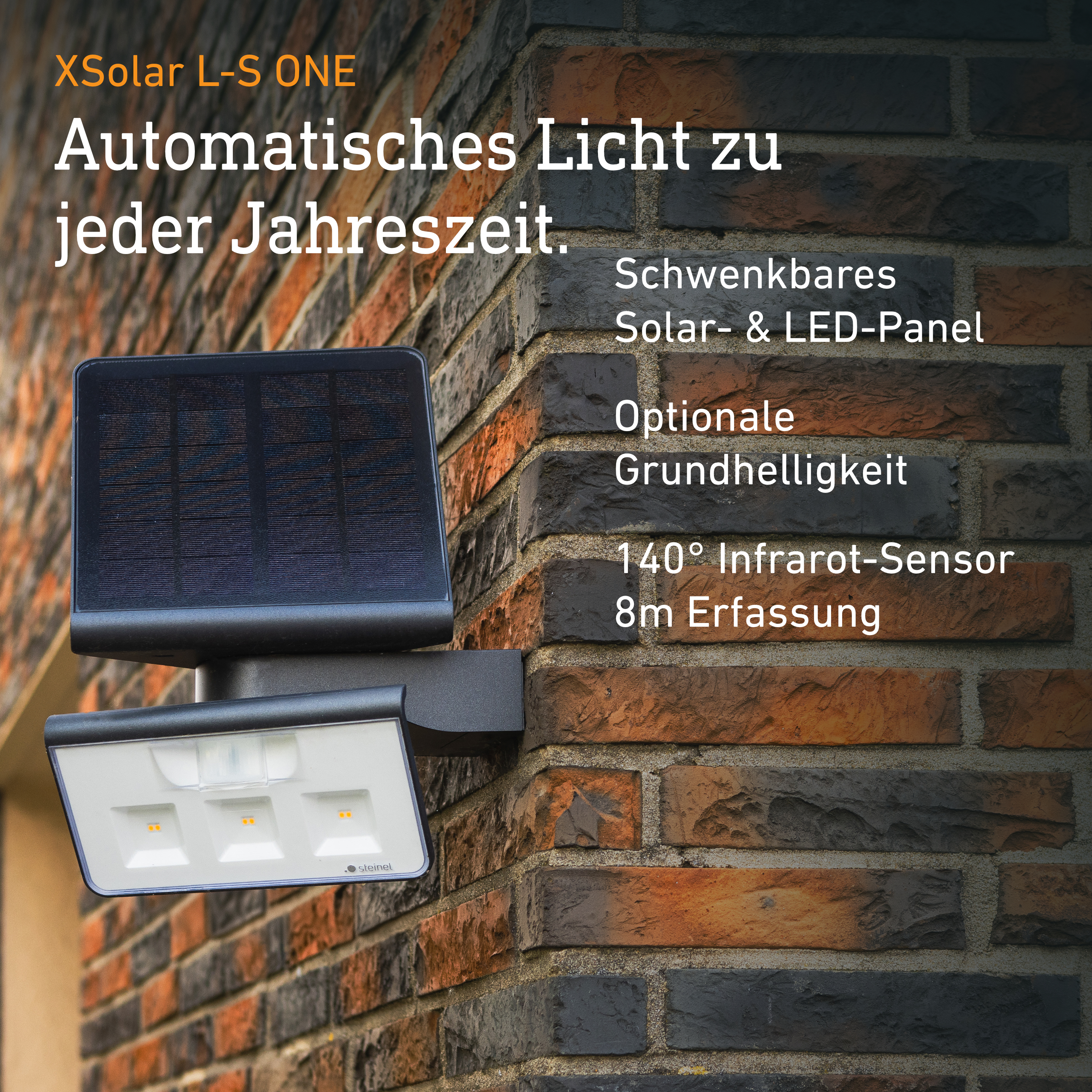 Steinel XSolar L-S ONE antracite