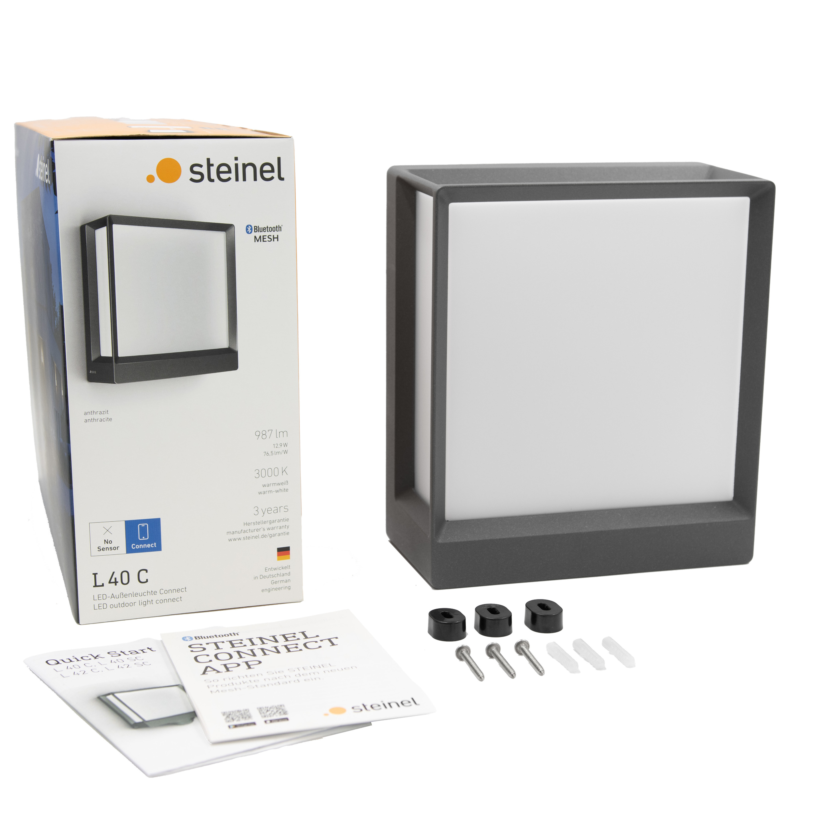 Steinel L 40 C senza rilevatore di movimento, con Bluetooth