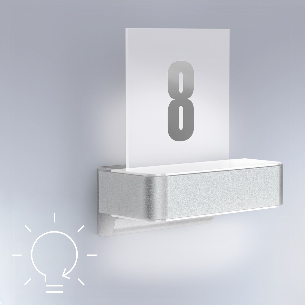 Continuous light individually switchable (optional)
