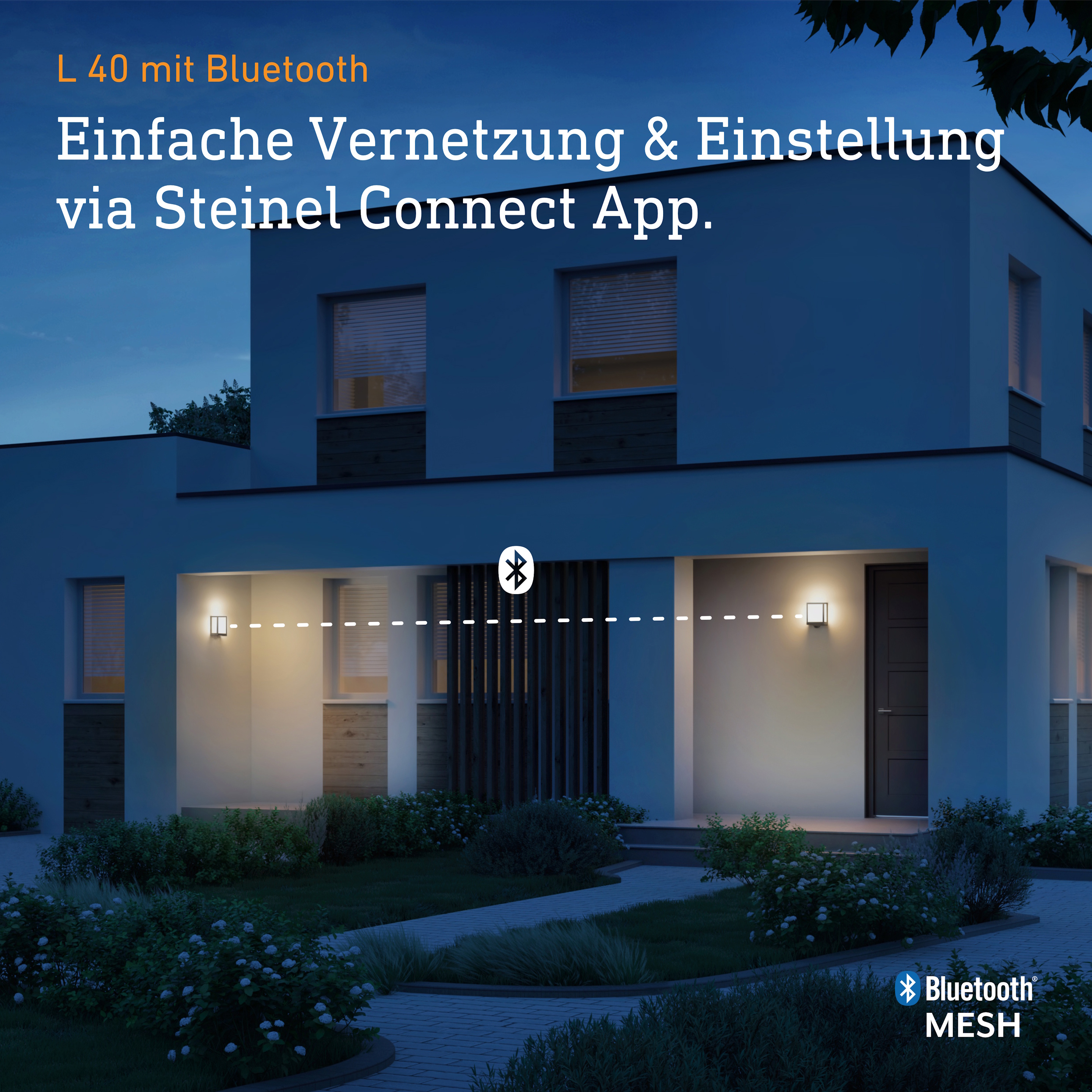 Steinel L 40 C senza rilevatore di movimento, con Bluetooth