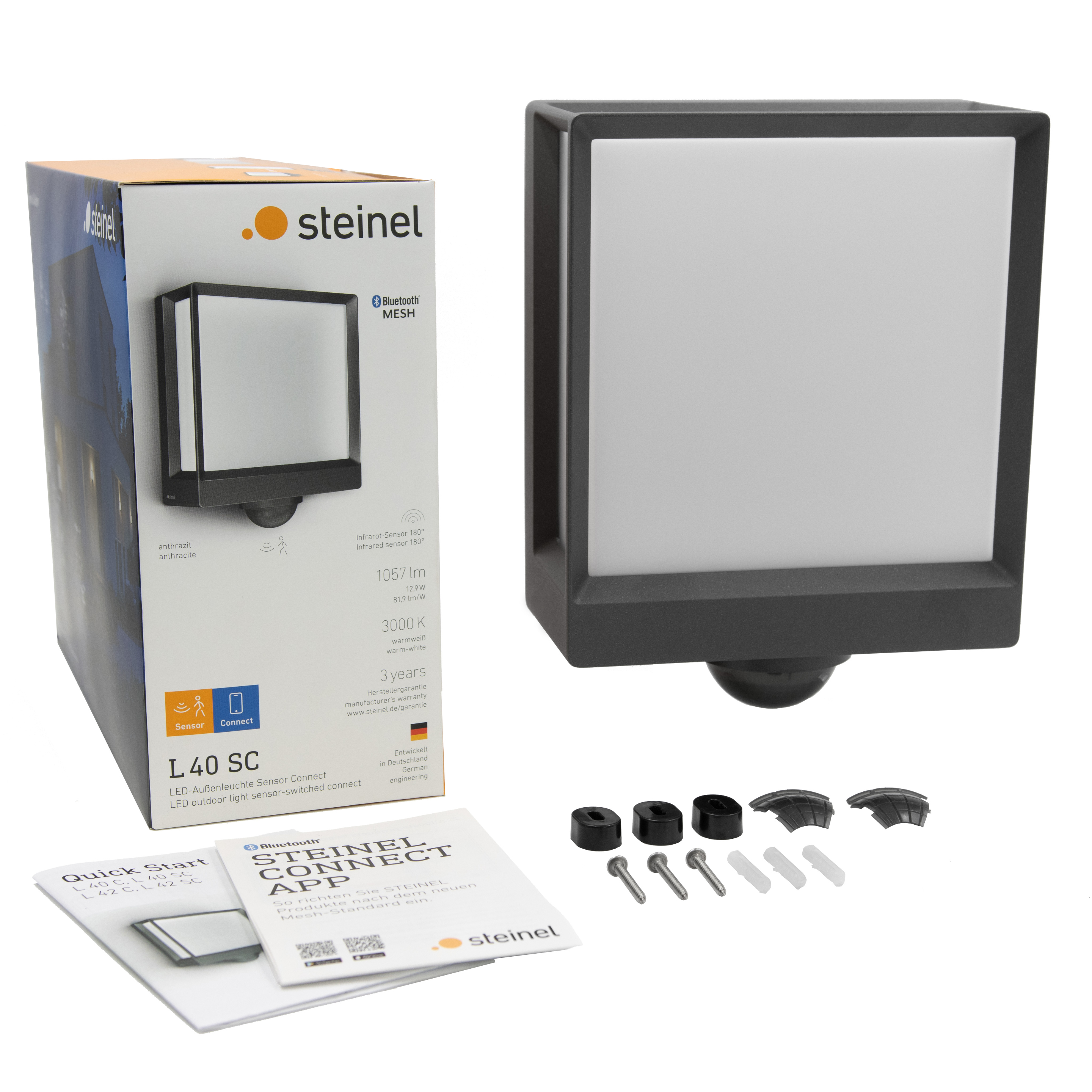 Steinel L 40 SC mit Bewegungsmelder & Bluetooth