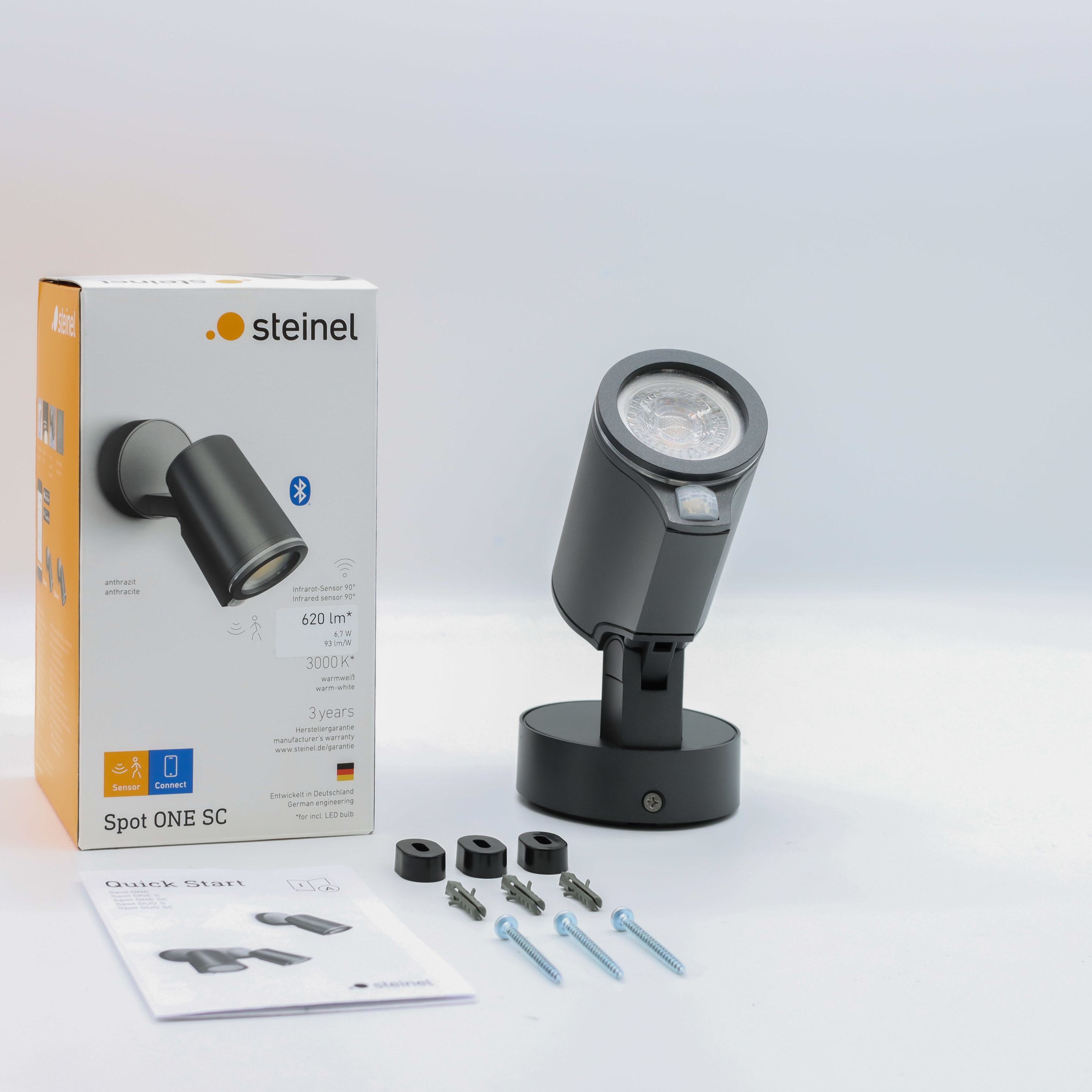 Steinel Spot ONE SC mit Bewegungsmelder & Bluetooth