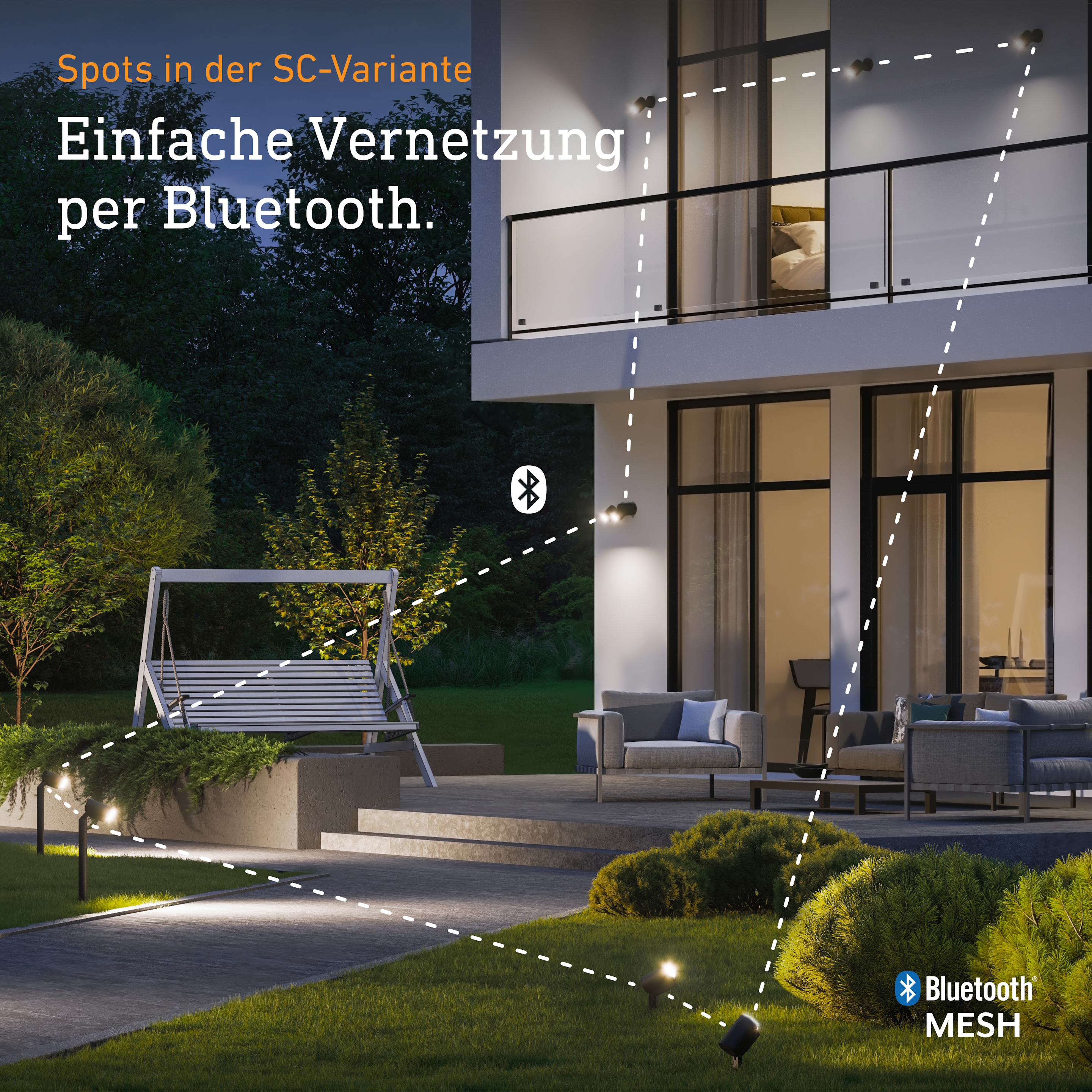 Steinel Spot DUO SC mit Bewegungsmelder & Bluetooth