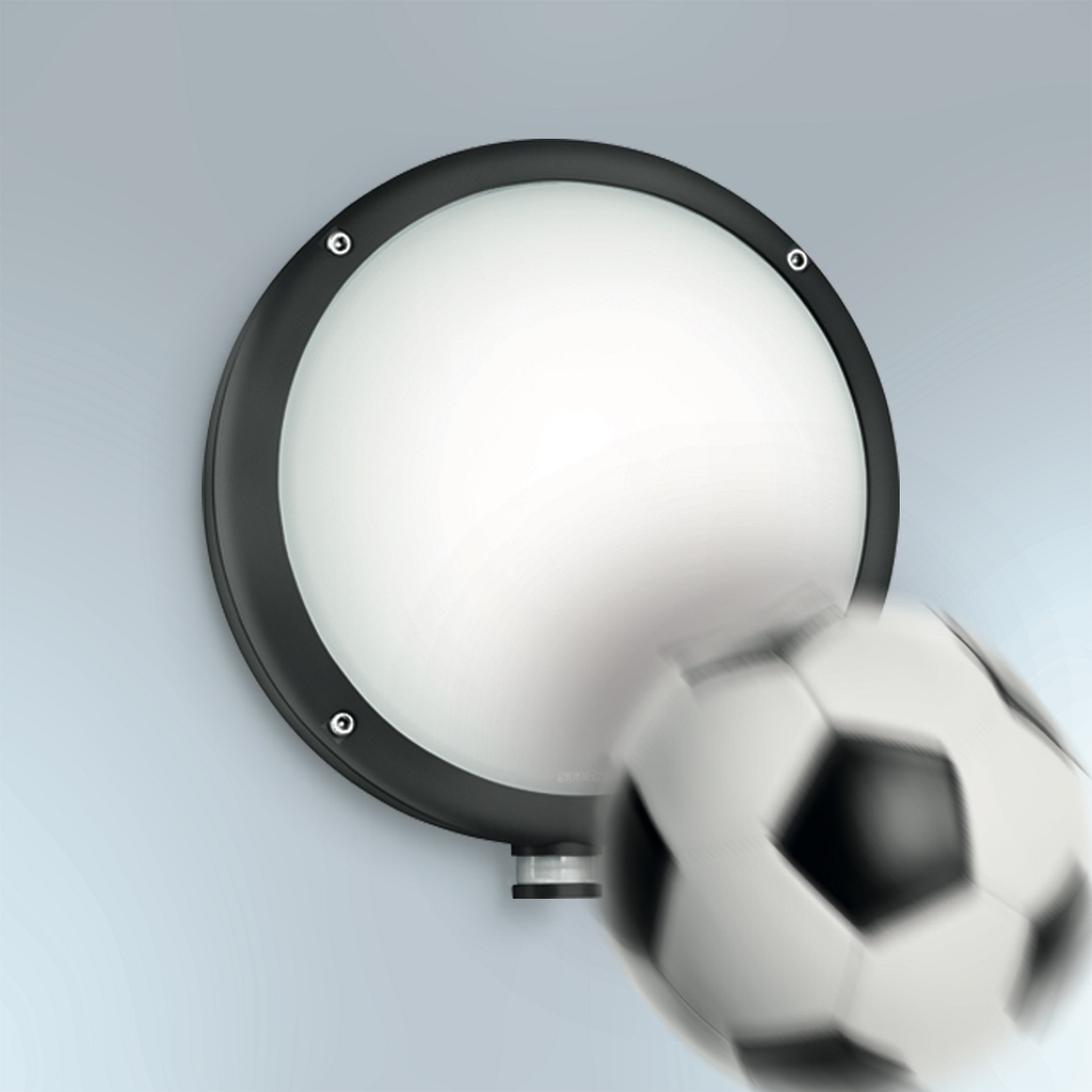 Impact-resistant material rated to IK10