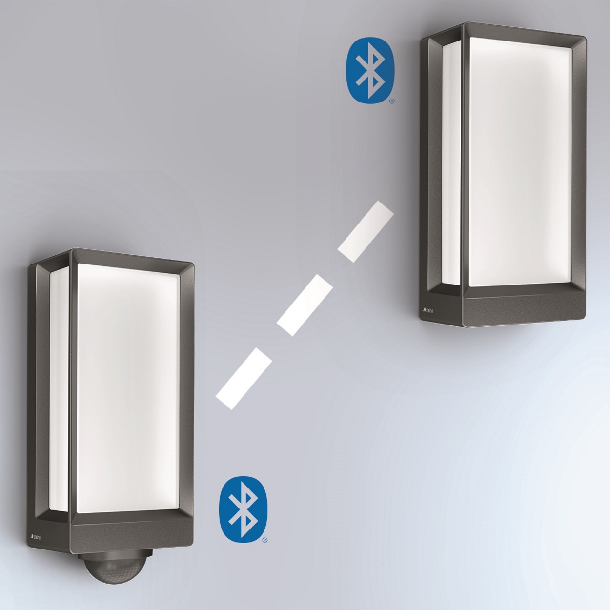 Mise en réseau et réglage possibles via Bluetooth