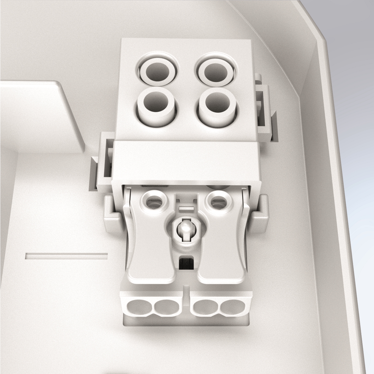 Modern plug-in terminals for straightforward installation