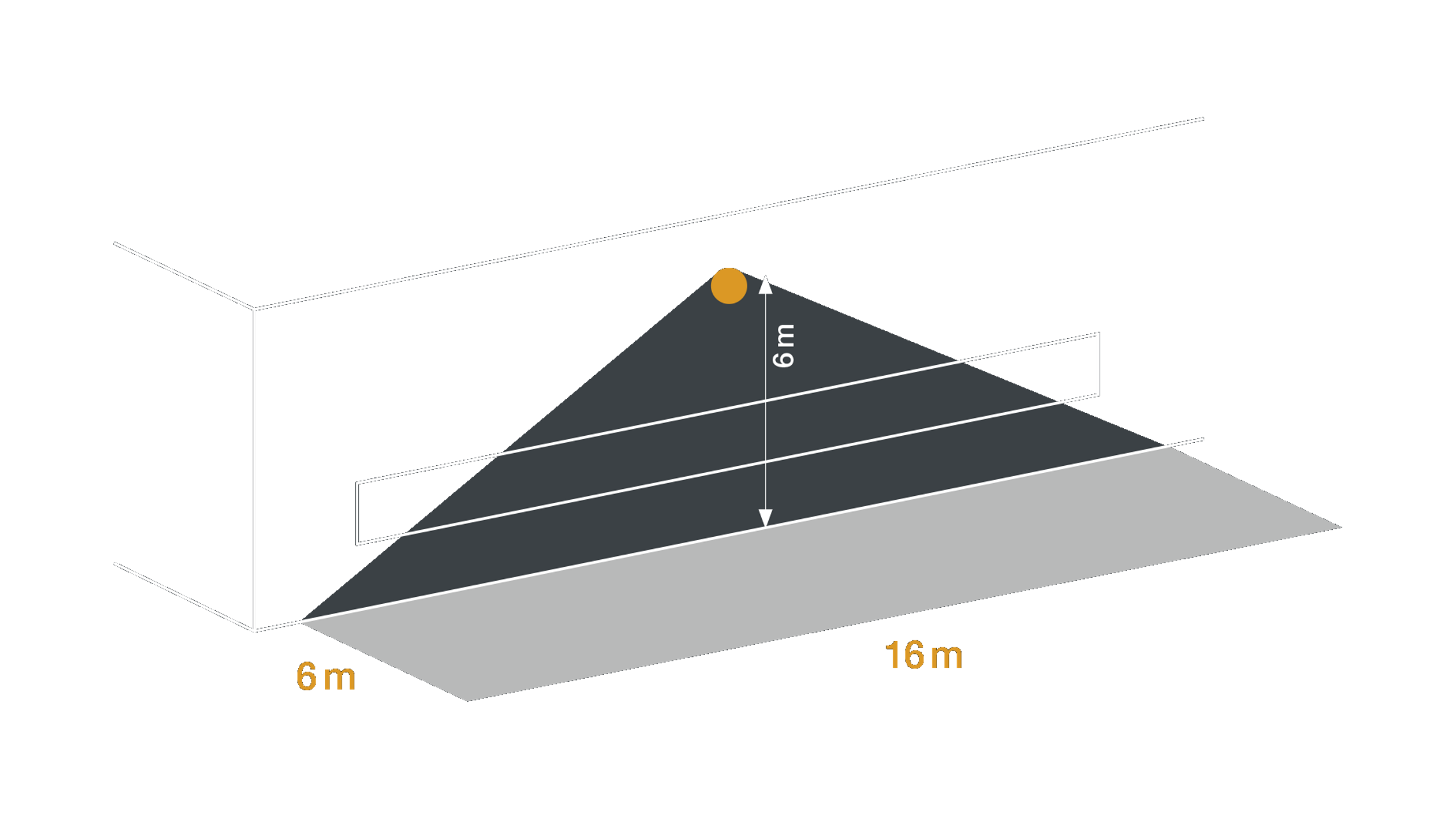 Nevalux XLED PRO Wide black