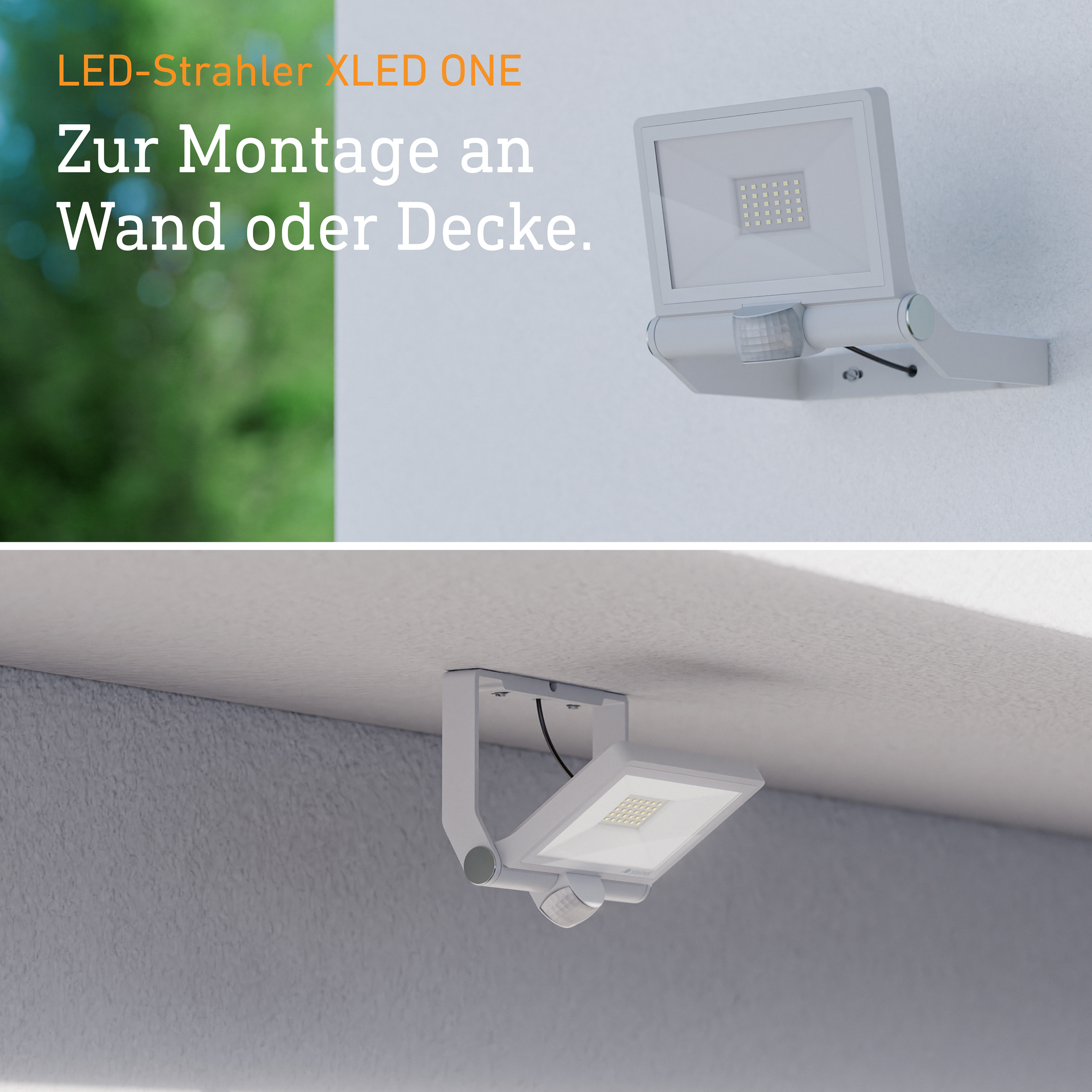Steinel XLED ONE S weiss