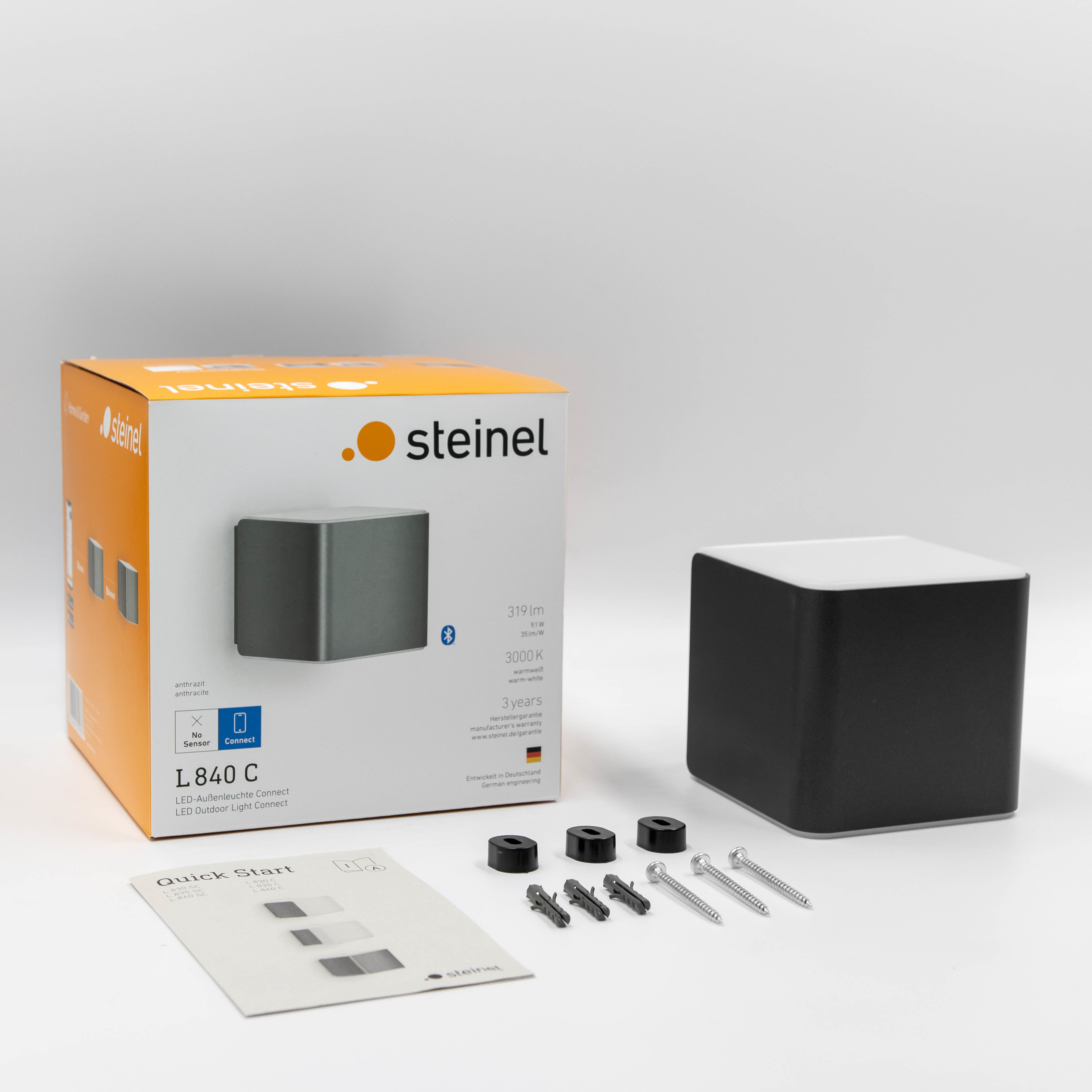Steinel L 840 C sans détecteur de mouvement, avec Bluetooth