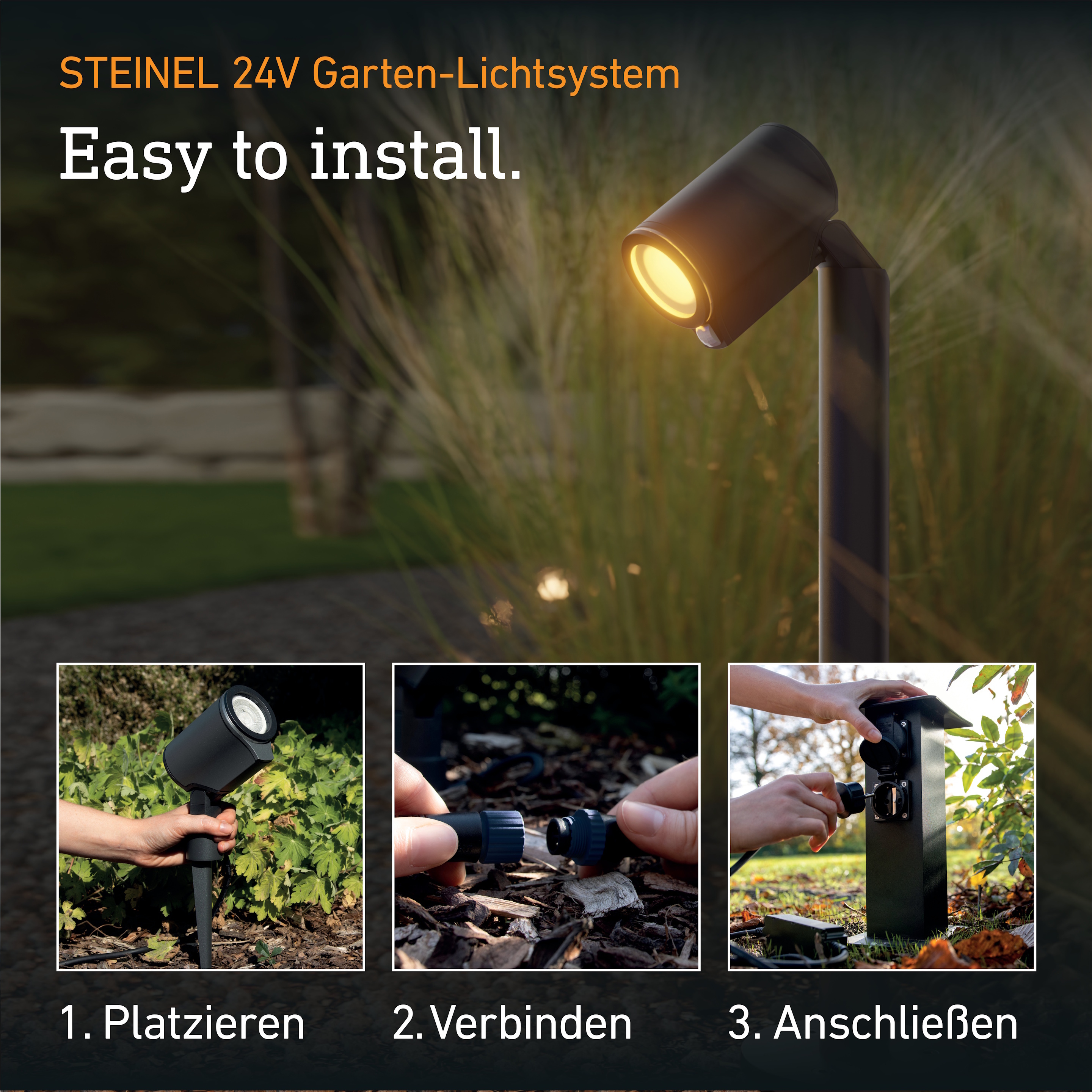 Steinel Spot Way C 24V without motion detector, with Bluetooth