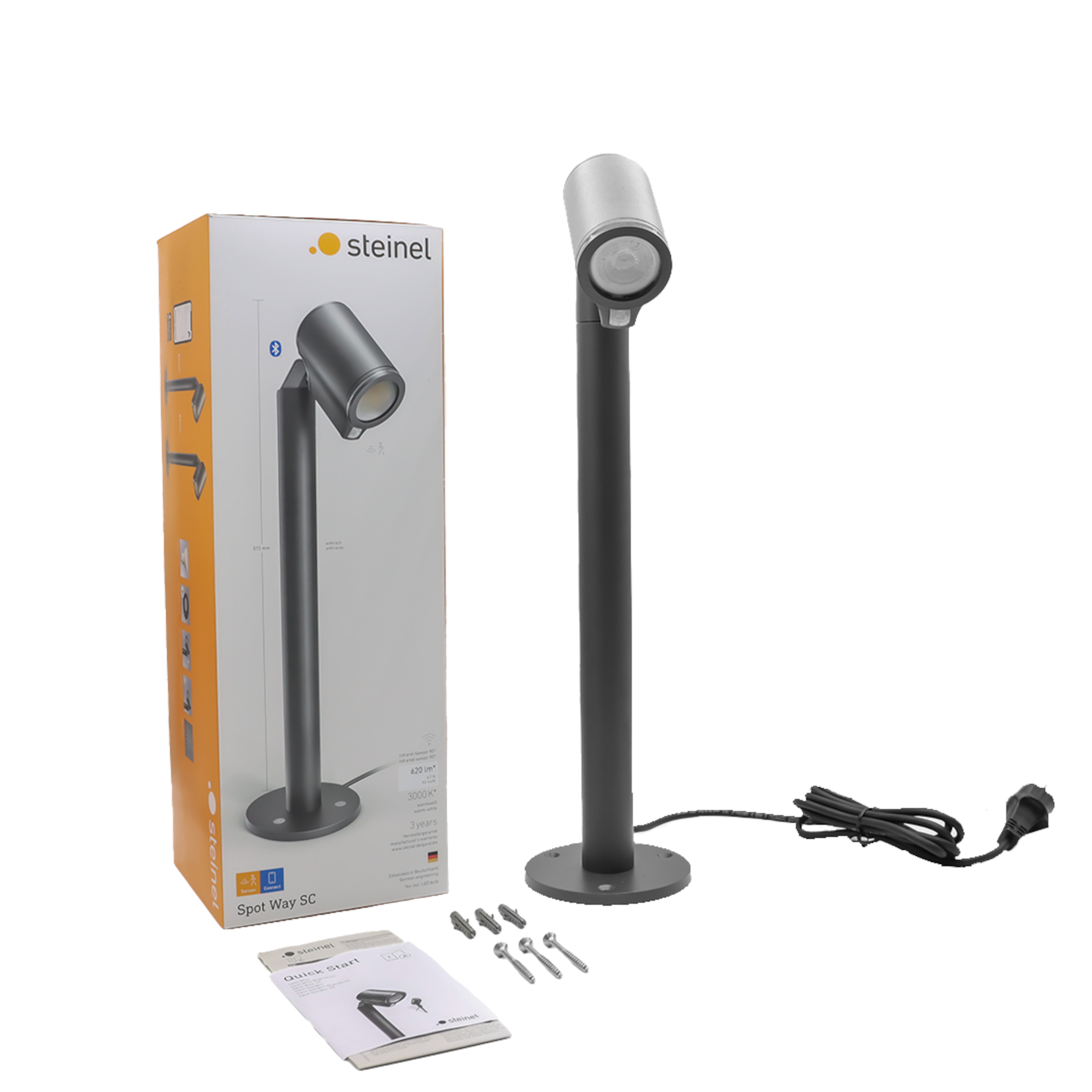 Steinel Spot Way SC avec détecteur de mouvement & Bluetooth