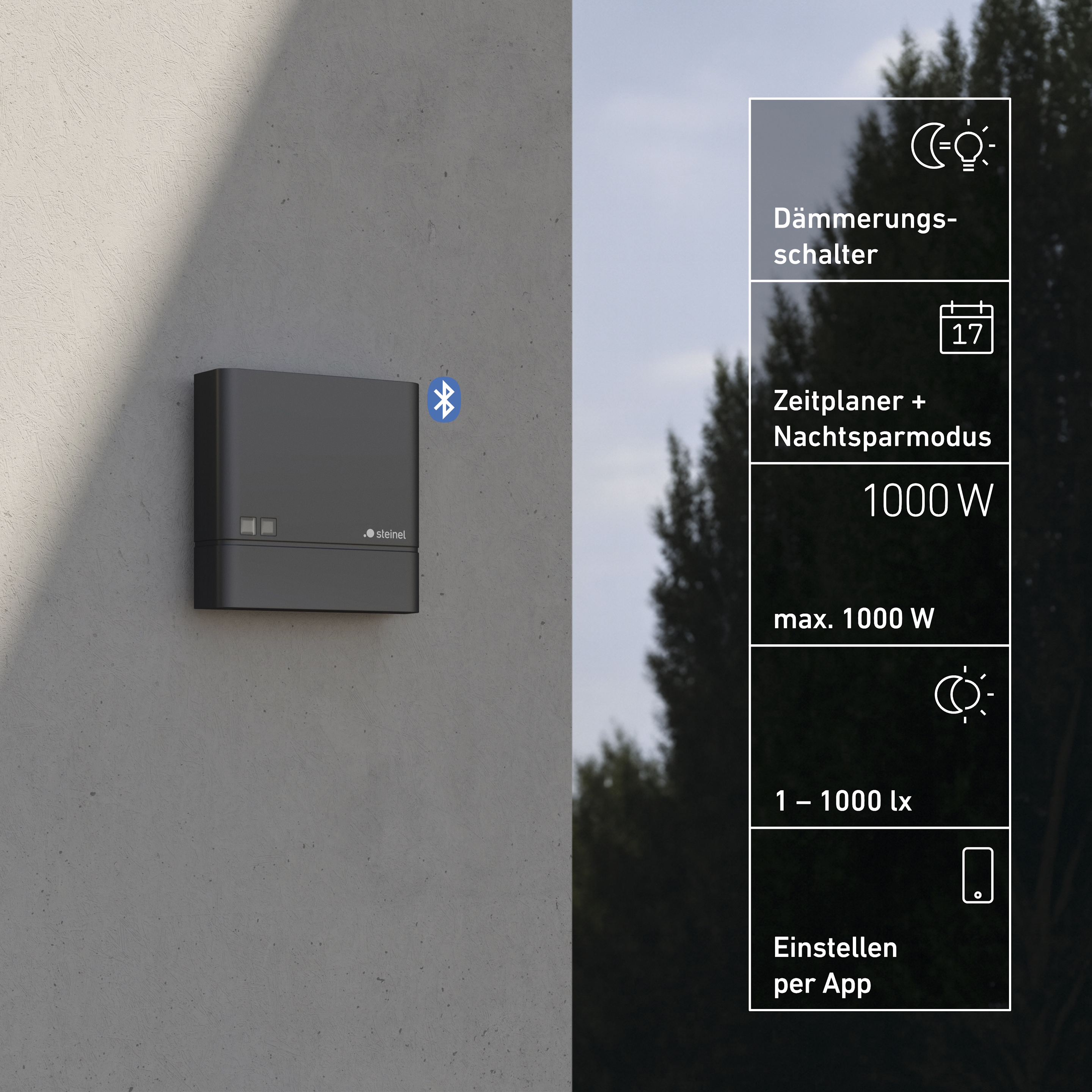 Steinel NightmatIQ Plus Anthracite